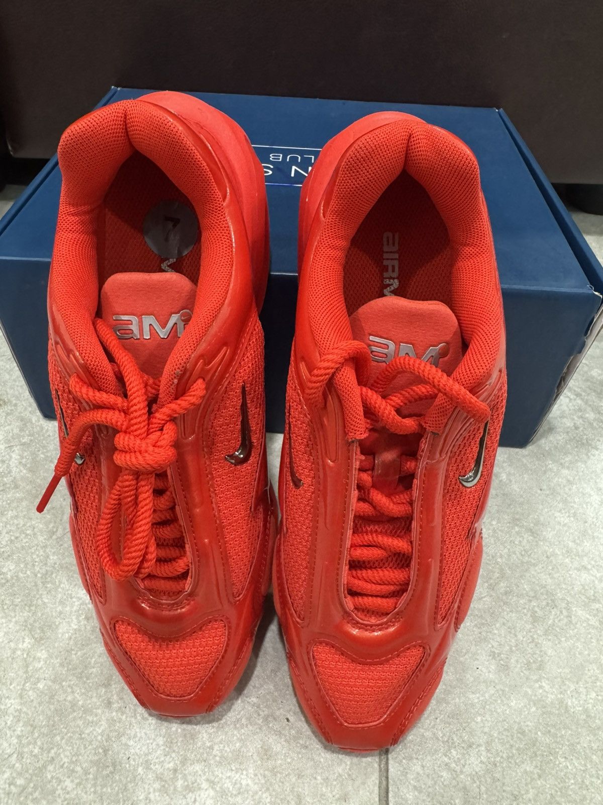 Nike Size 7- Nike Air Max Muse Habanero Red FV1920-601 Size US 7 / IT 37 - 6 Thumbnail