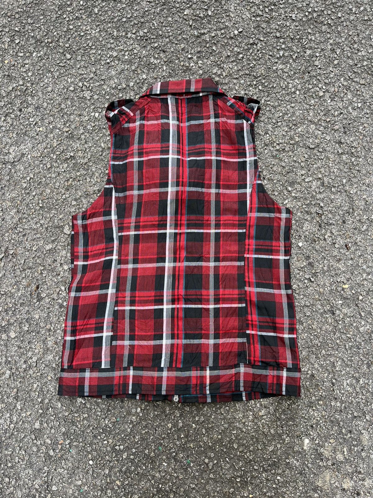 Hysteric Glamour In The Attic Tartan Seditionaries Punk Rock Vest Jacket Size US M / EU 48-50 / 2 - 8 Thumbnail
