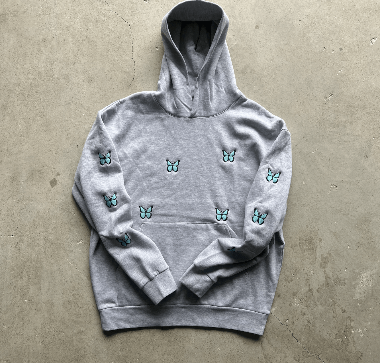Other 10 Spot Butterfly Hoodie Embroidered Size US XL / EU 56 / 4 - 2 Thumbnail