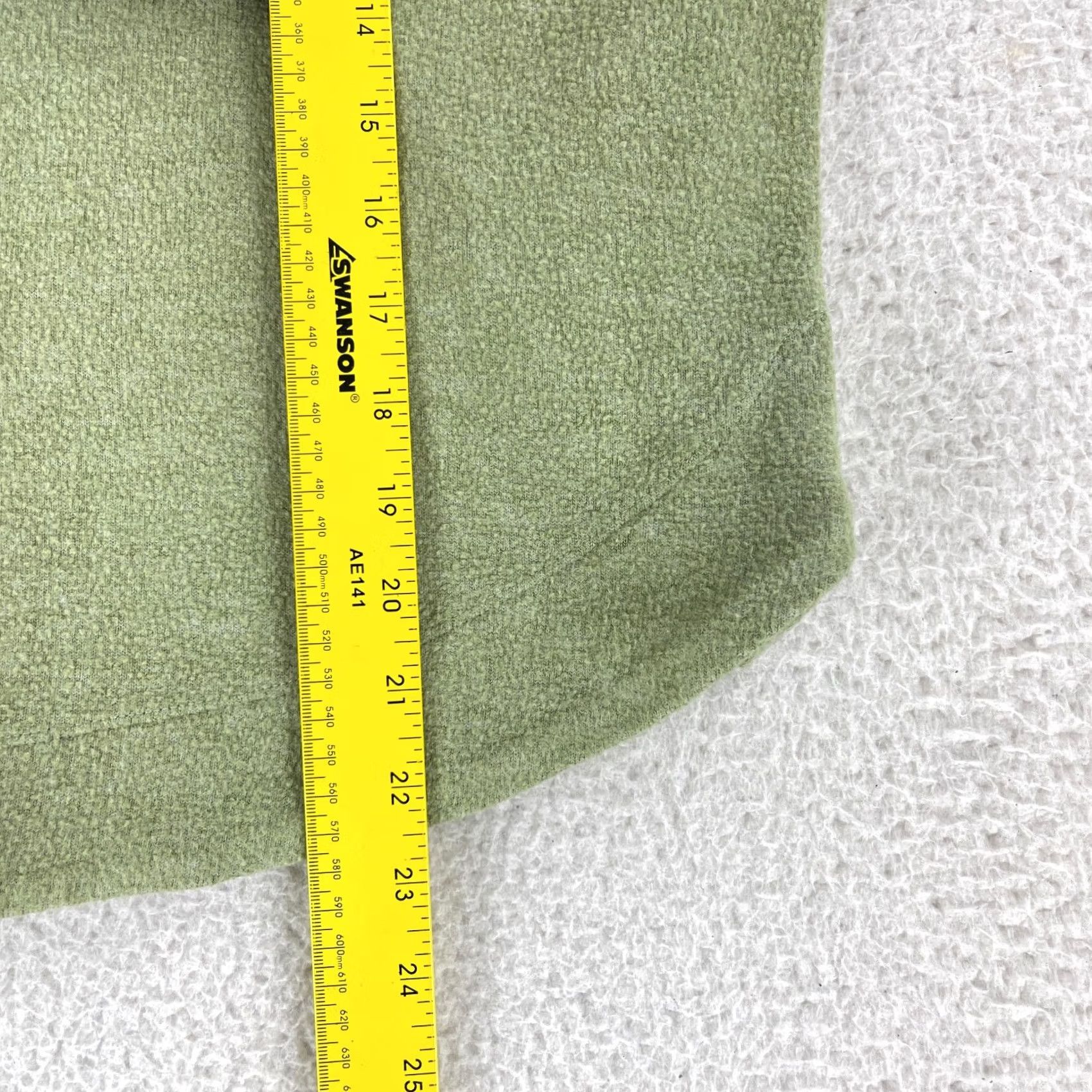 Anthropologie Anthropologie Georgie Shirt Womens XS Green V-Neck 3/4 Sleeve Knit Casual Shirt Size XS / US 0-2 / IT 36-38 - 6 Thumbnail