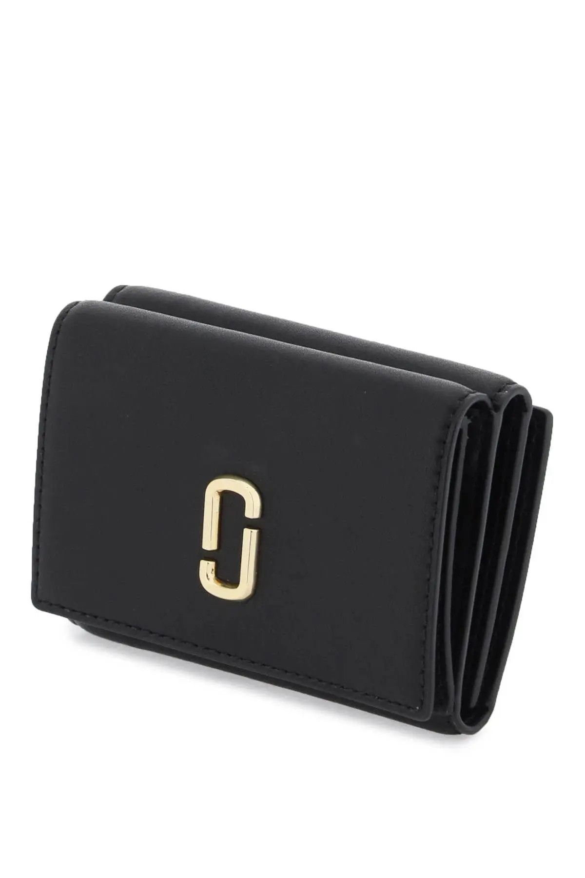 o1s22i1n1223 Trifold Wallet in Black