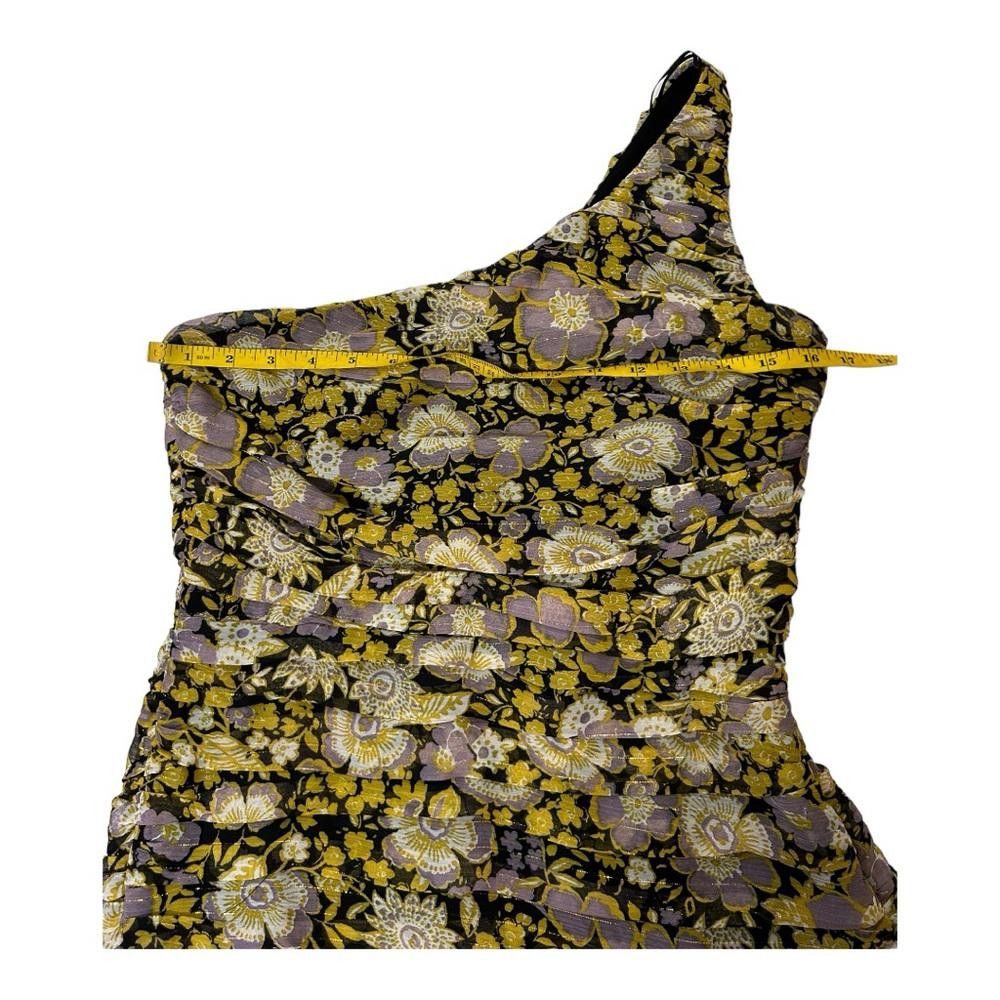 Zara Zara l Black Gold Floral Mini Dress Medium Size M / US 6-8 / IT 42-44 - 5 Thumbnail