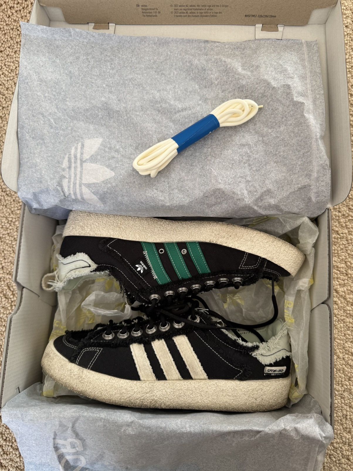 Adidas × Song For The Mute Adidas campus 80s song for the mute black size 8 Size US 8 / EU 41 - 7 Thumbnail