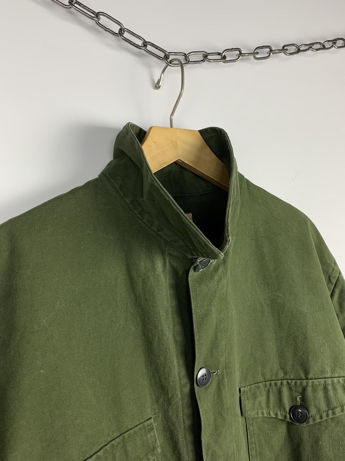 Other Vintage C. Breitfeld Khaki Military Style Jacket Men’s Sz L Size US L / EU 52-54 / 3 - 13 Thumbnail