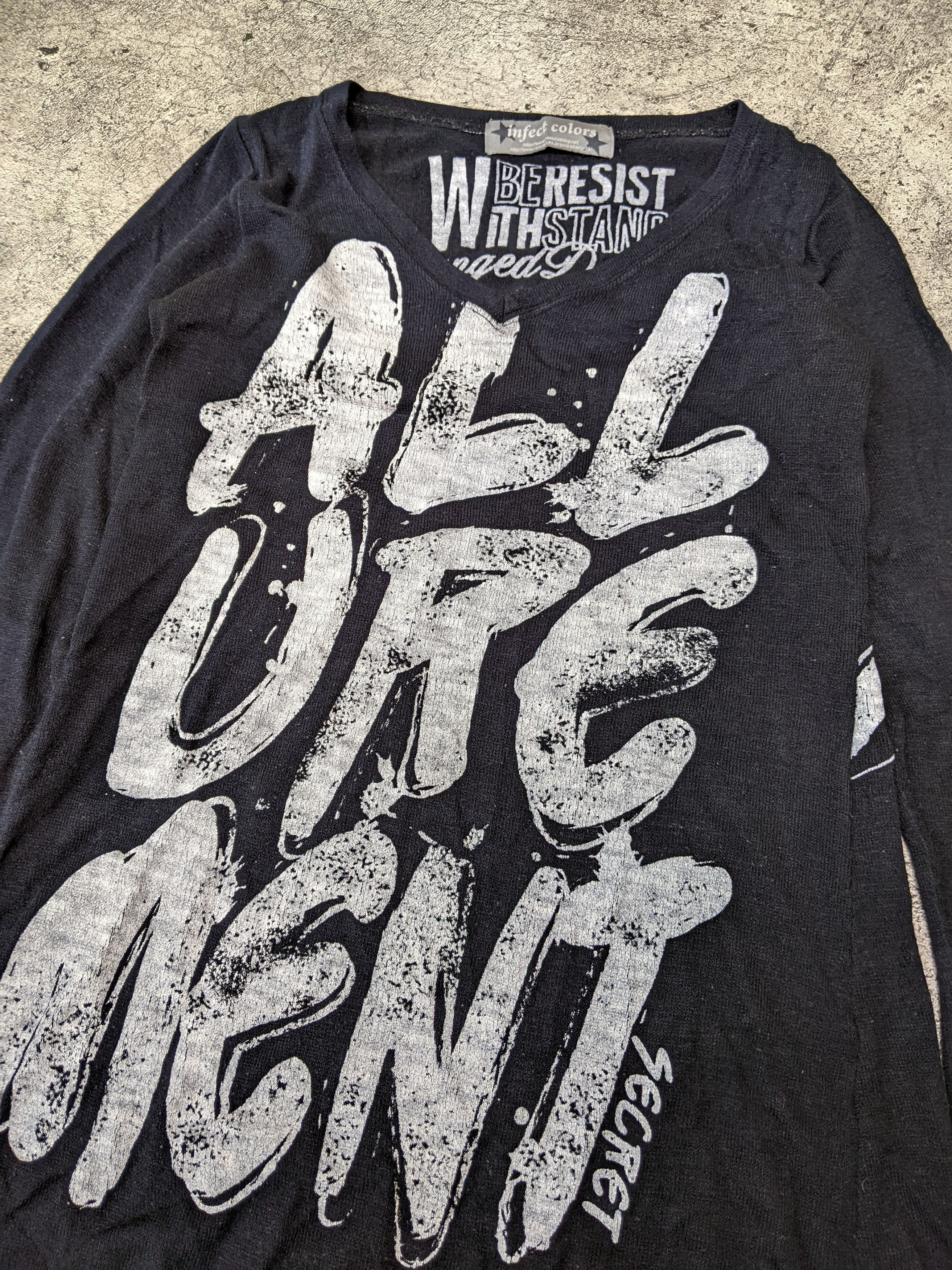 Japanese Brand Infect Colors Allurement Vkei Rock Goth Size US M / EU 48-50 / 2 - 3 Thumbnail