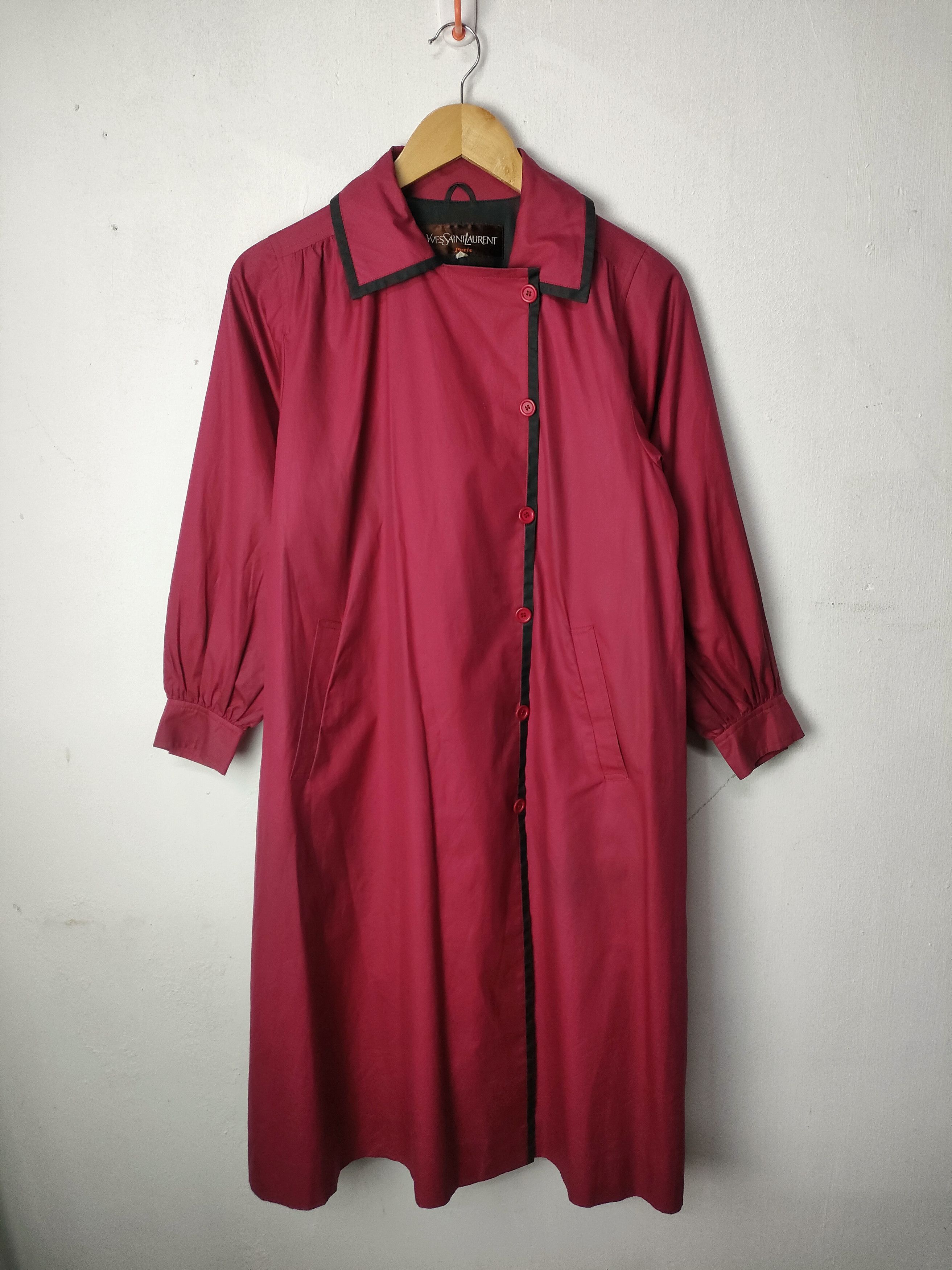Hedi Slimane × Yves Saint Laurent Yves Saint Laurent Long Jacket Size S / US 4 / IT 40 - 1 Thumbnail