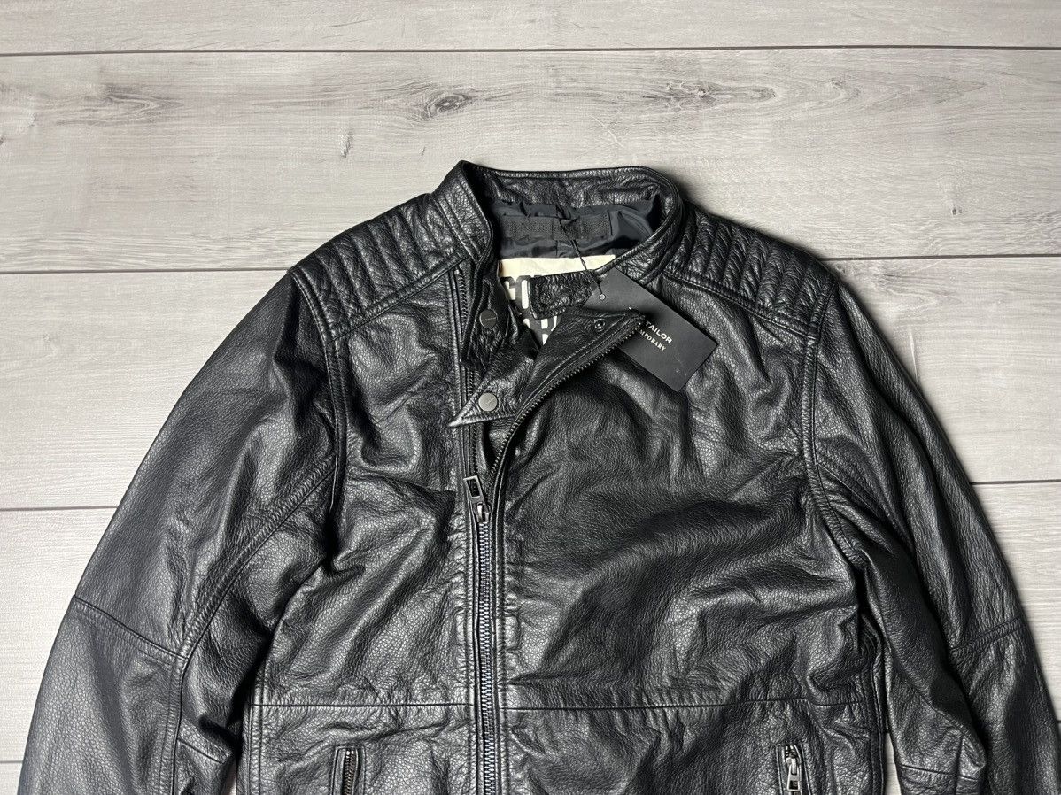 Tom Tailor Tom Tailor Leather Biker Jacket size Medium new Size US M / EU 48-50 / 2 - 3 Thumbnail