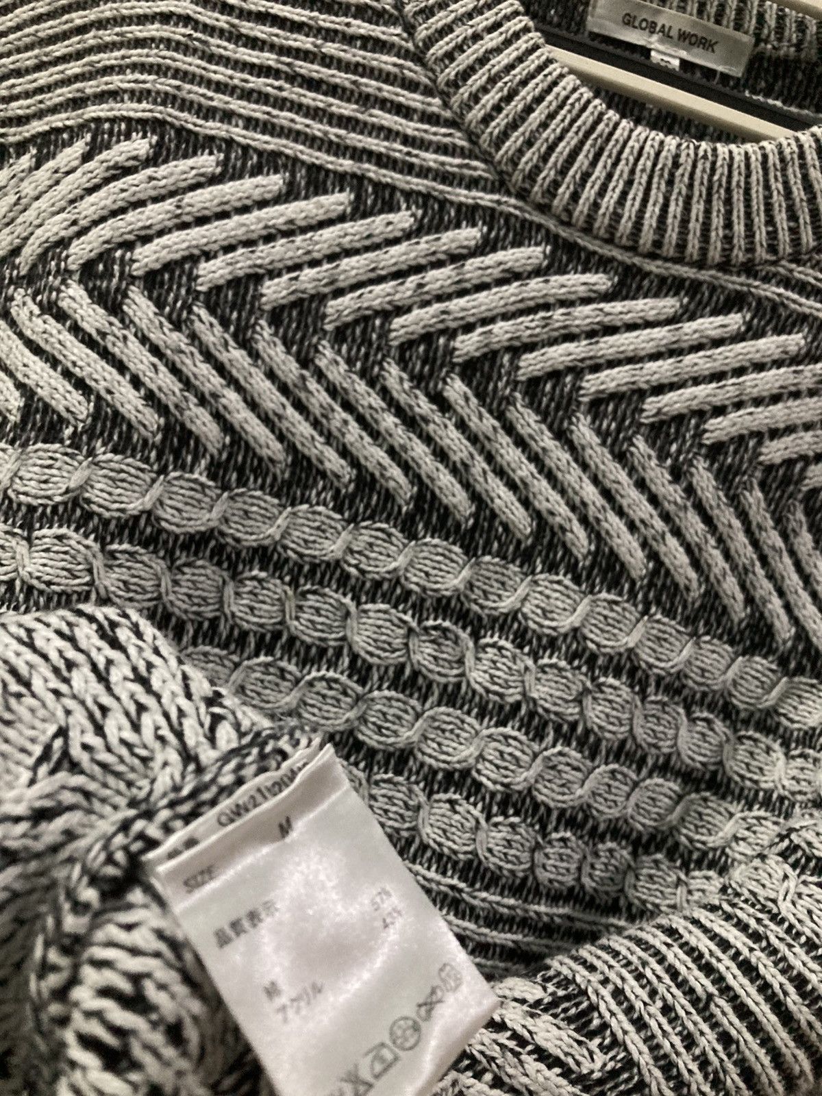 Global Work × Vintage Vintage Global Work Knitwear Size US L / EU 52-54 / 3 - 7 Thumbnail