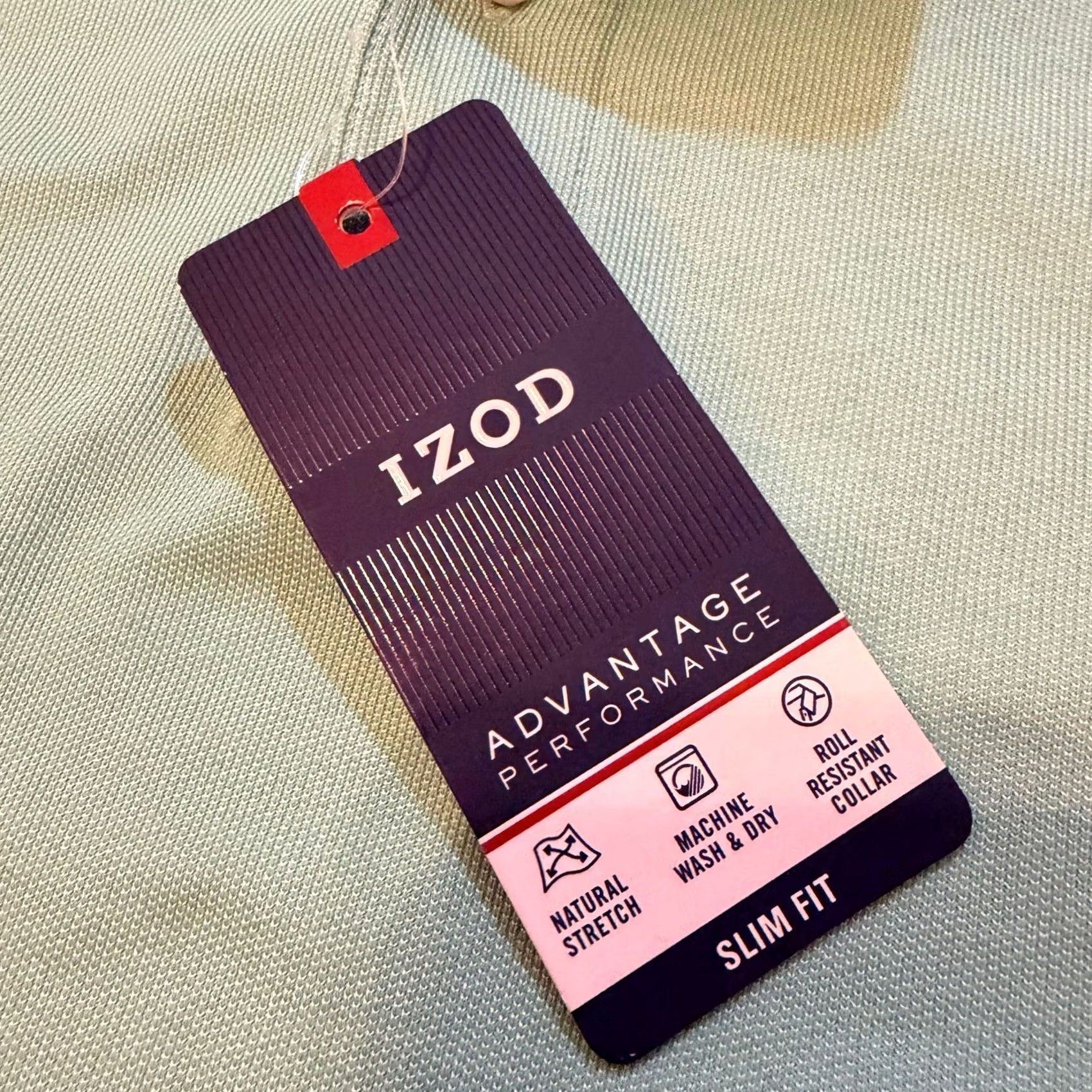Izod IZOD Advantage Performance Polo Shirt Mens Small Slim Jade Cream NWT Jade Cream Polo Shirt Slim Fit Golf Sportswear Classic Jade Cream Mens Small NWT Size US S / EU 44-46 / 1 - 4 Thumbnail