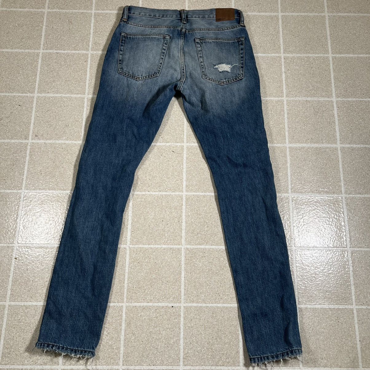 Gap Men’s Gap 1969 Jeans Patchwork Denim Size 29 X 31 Size US 29 - 3 Thumbnail