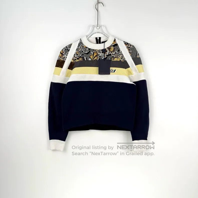Other Louis Vuitton Blue and yellow floral badge logo sweatshirt Size US XS / EU 42 / 0 - 3 Thumbnail