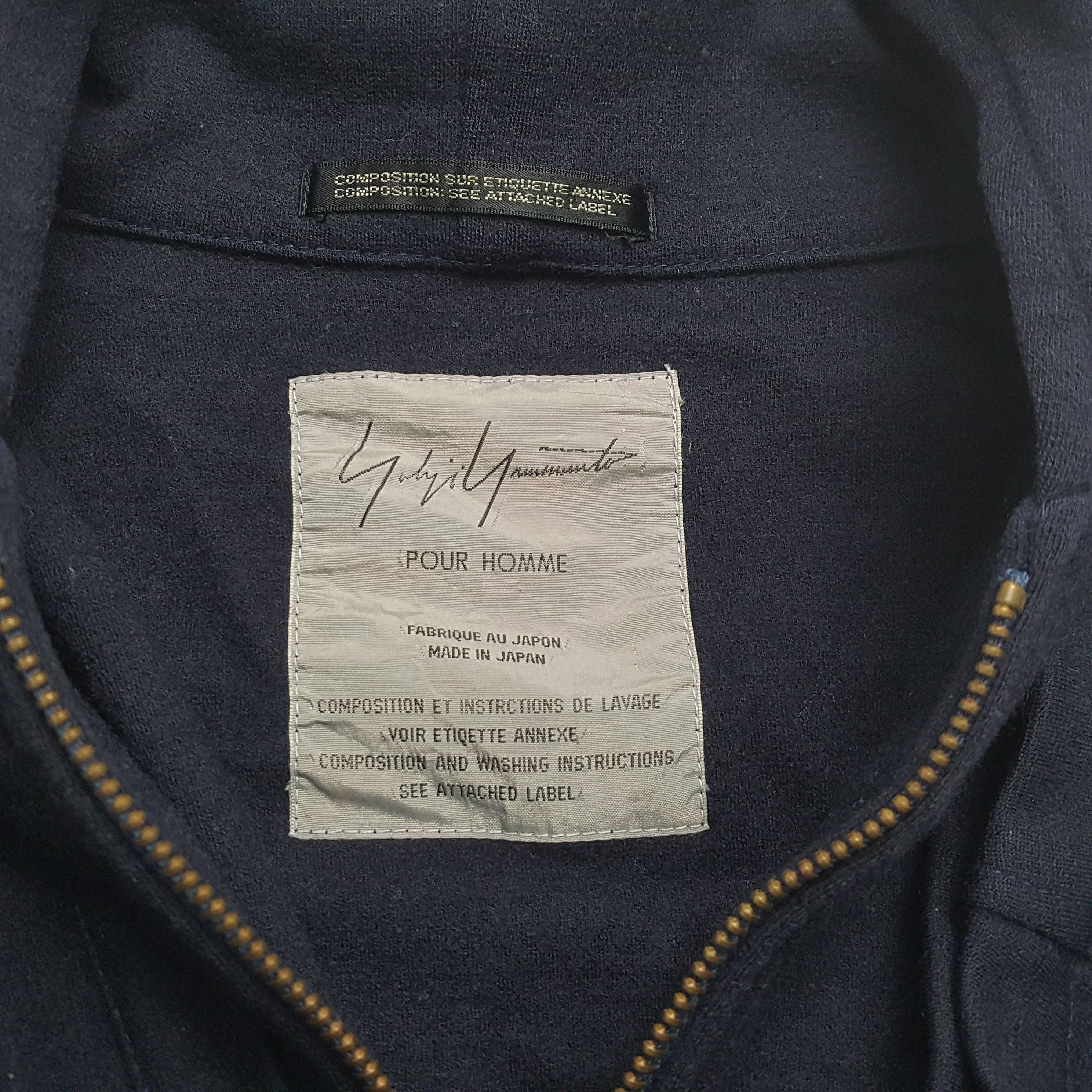 Japanese Brand × Vintage × Yohji Yamamoto Vintage YOHJI YAMAMOTO Japanese Designer Brand Hoodies Size US L / EU 52-54 / 3 - 9 Thumbnail