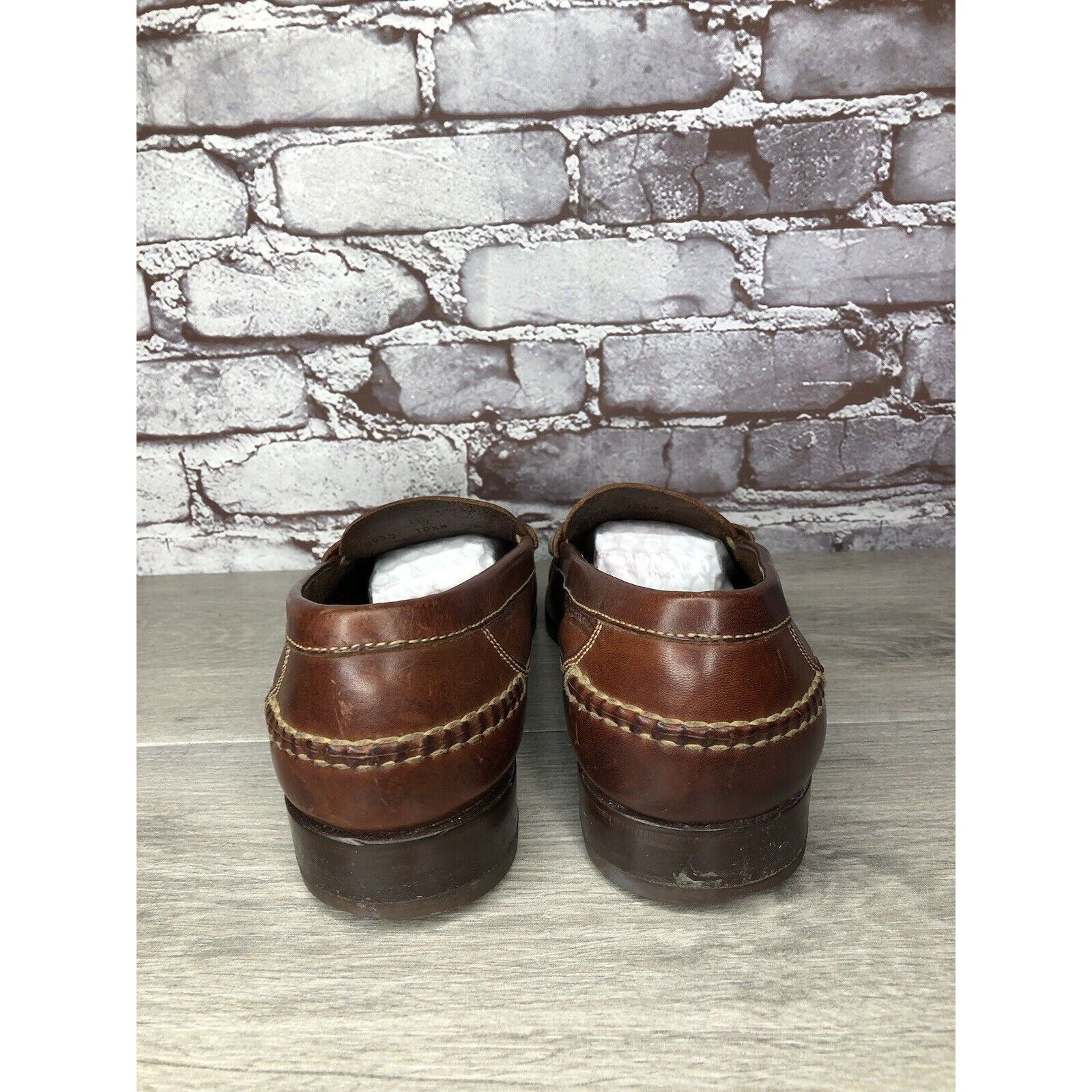 Cole Haan Cole Haan Dark Brown Leather Penny Loafers Casual Shoes Men’ Size US 11.5 / EU 44-45 - 5 Thumbnail