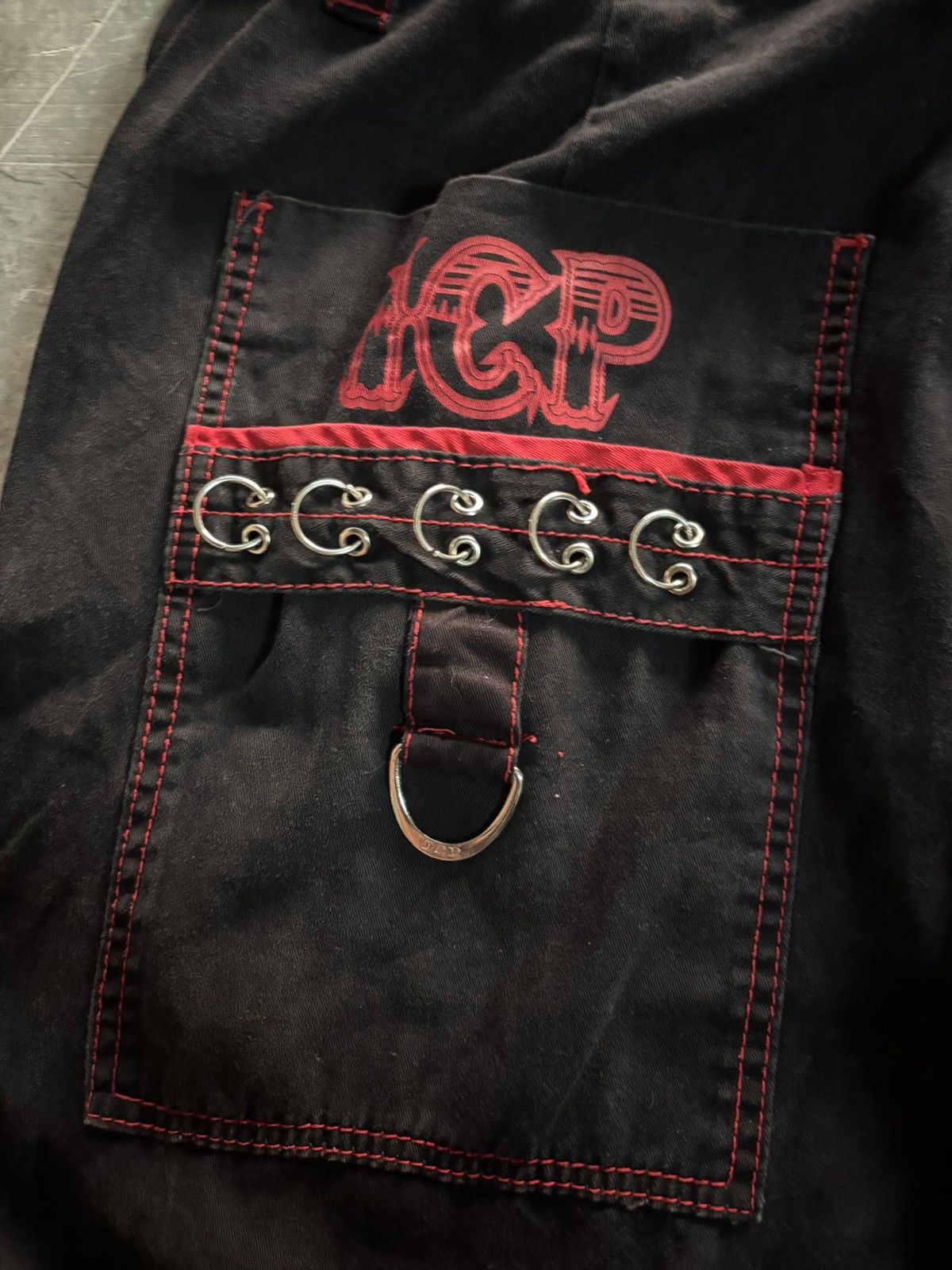 Tripp NYC 🔥🤡SUPER RARE BAGGY TRIPP NYC ICP VERSION RAVER GOTHIC PANT🤡🔥 Size US 42 / EU 58 - 25 Thumbnail
