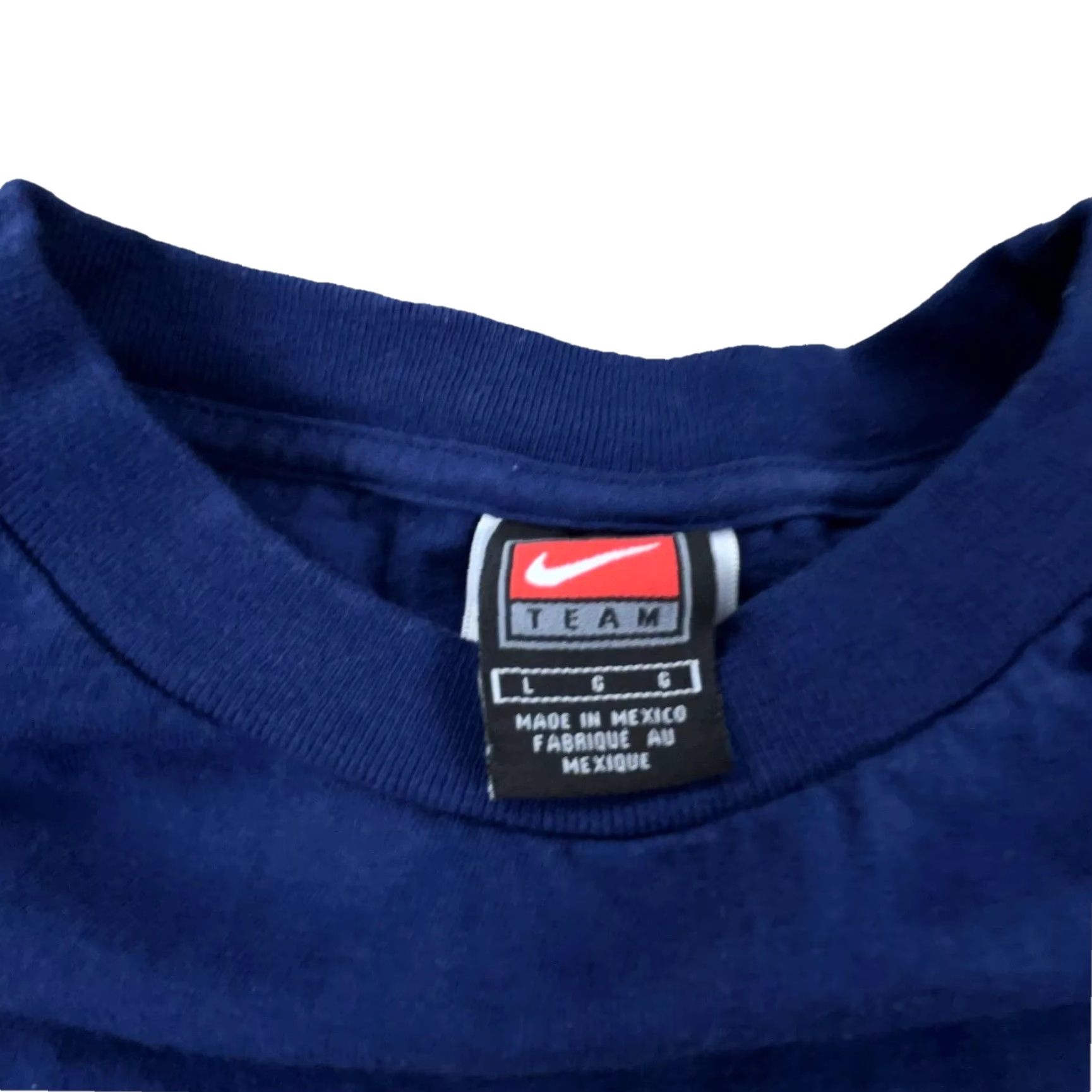 Nike VINTAGE Nike Skateboard Shirt Men Large Blue 90s Sports Classic Retro Logo Tee Y2K 2000s Cyber Rare Size US L / EU 52-54 / 3 - 3 Thumbnail