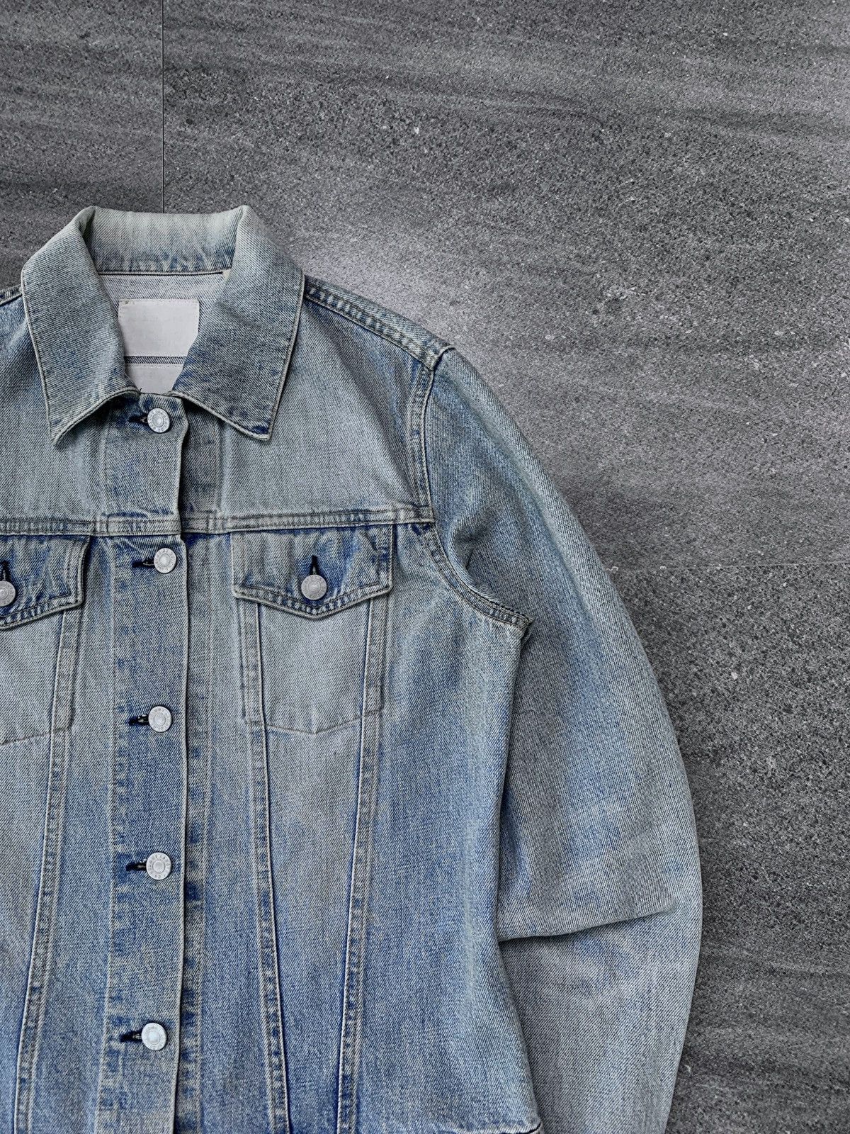 Helmut Lang 2000s Light Wash Blue Denim Jacket Size US S / EU 44-46 / 1 - 2 Thumbnail
