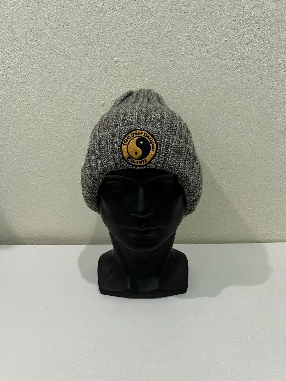 Other Vintage T&C Surf Design Ying Yang Logo Beanie Hat Size ONE SIZE - 2 Thumbnail