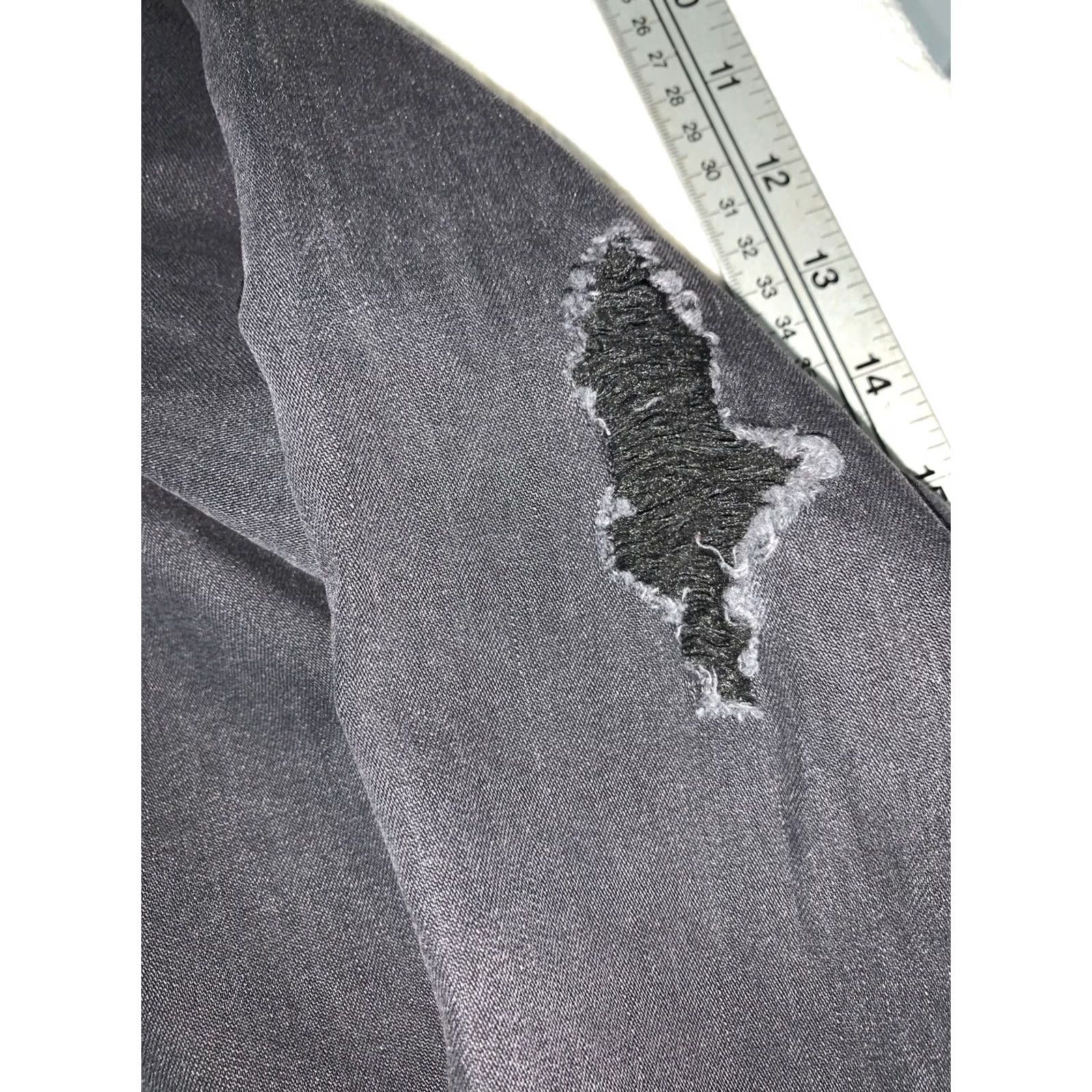Levi's Levi's Daniela Western Studded Cropped Denim Shirt L Black Size L / US 10 / IT 46 - 5 Thumbnail