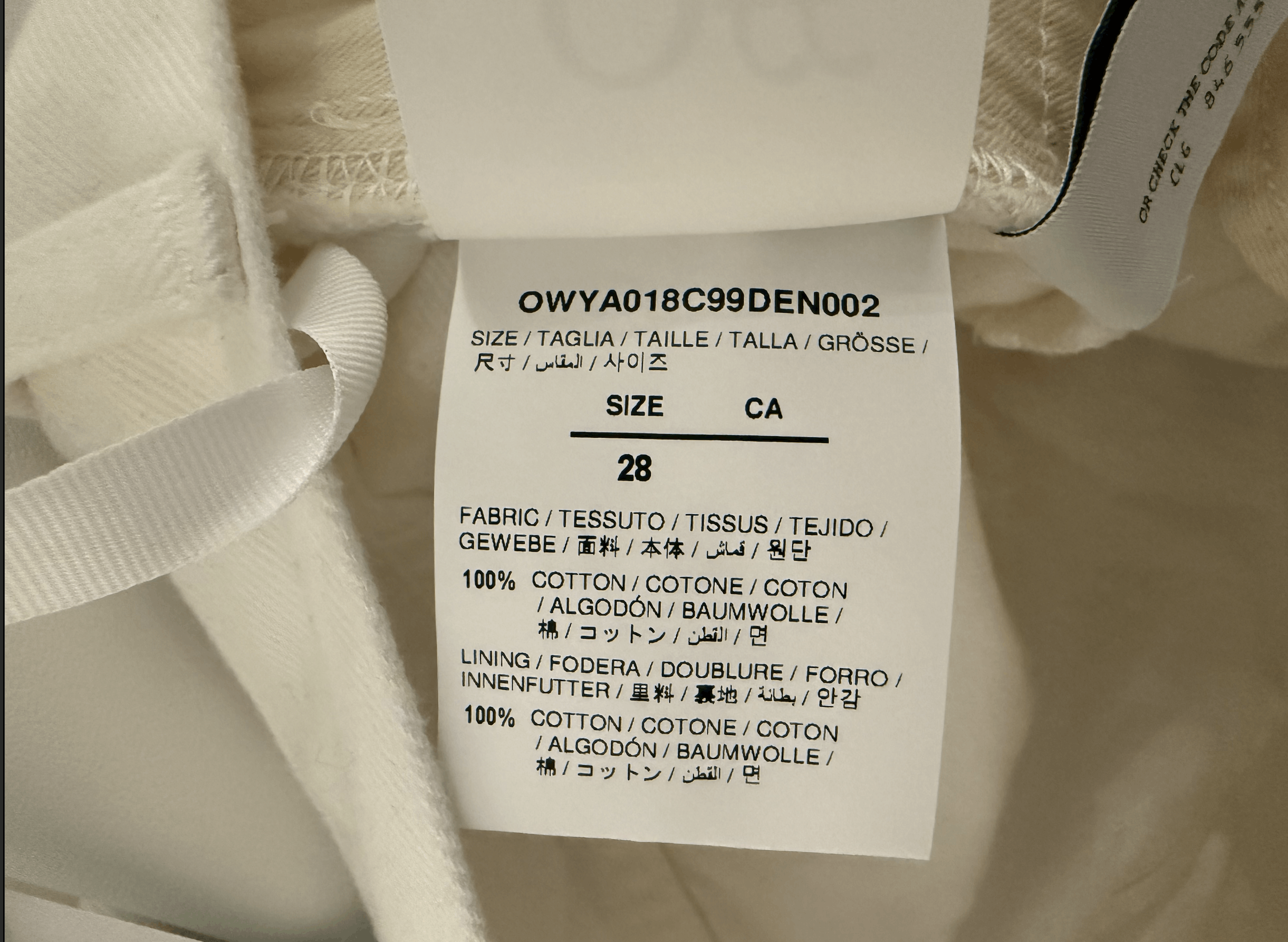Off-White Off-White Meteor Cool Baggy Pants - White Size 28" / US 6 / IT 42 - 5 Thumbnail