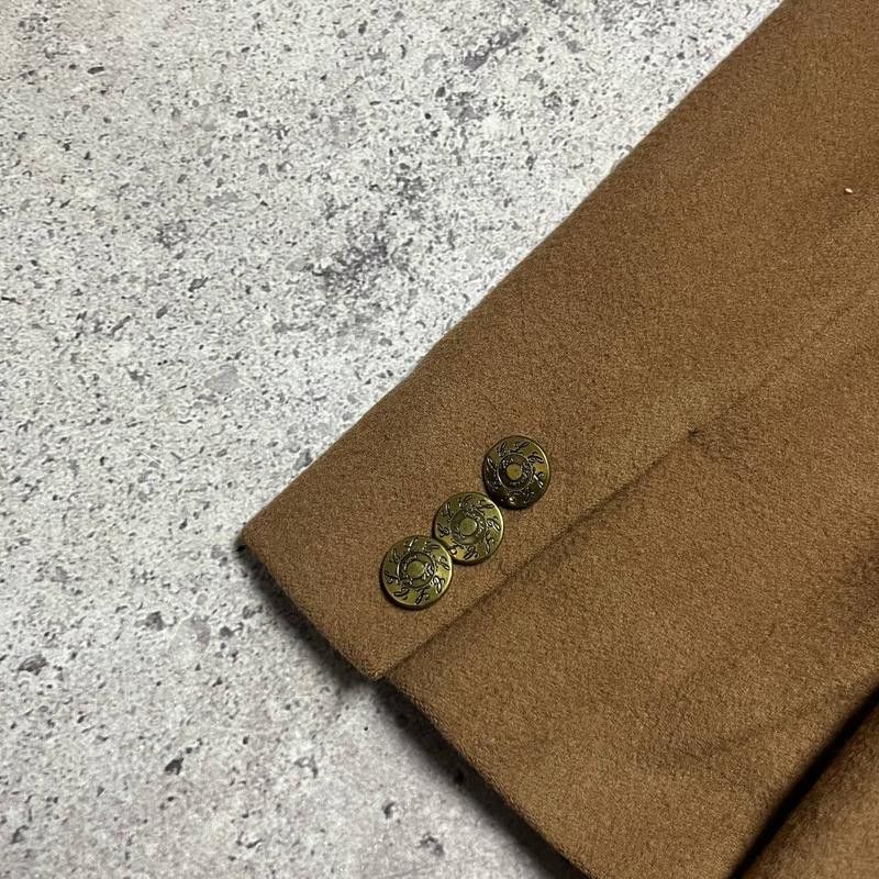 Les Copains Les Copains Vintage Wool Blazer Brown Button Jacket Size M Size M / US 6-8 / IT 42-44 - 7 Thumbnail