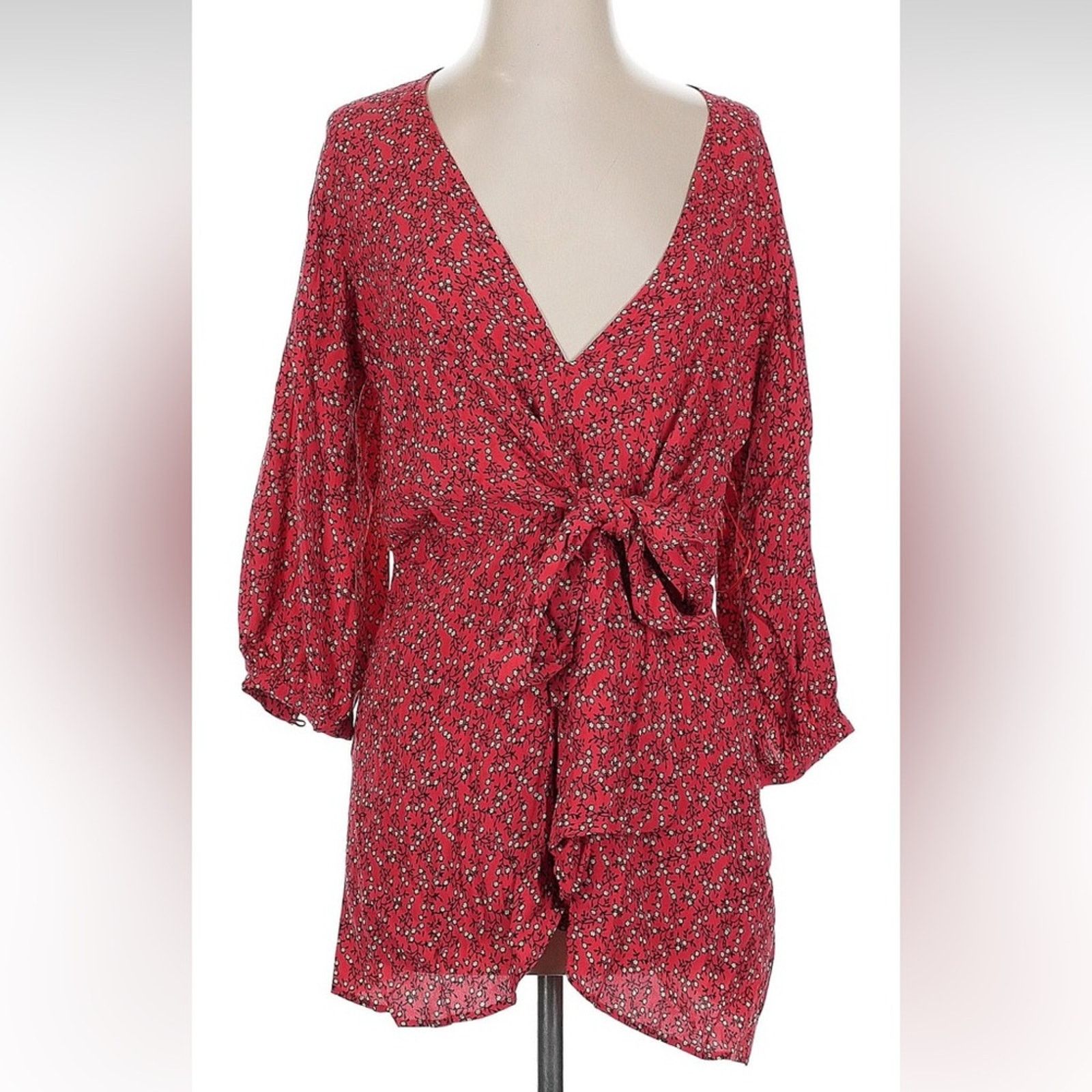 Free People Free People Scarlet Floral Dress Size S / US 4 / IT 40 - 1 Thumbnail