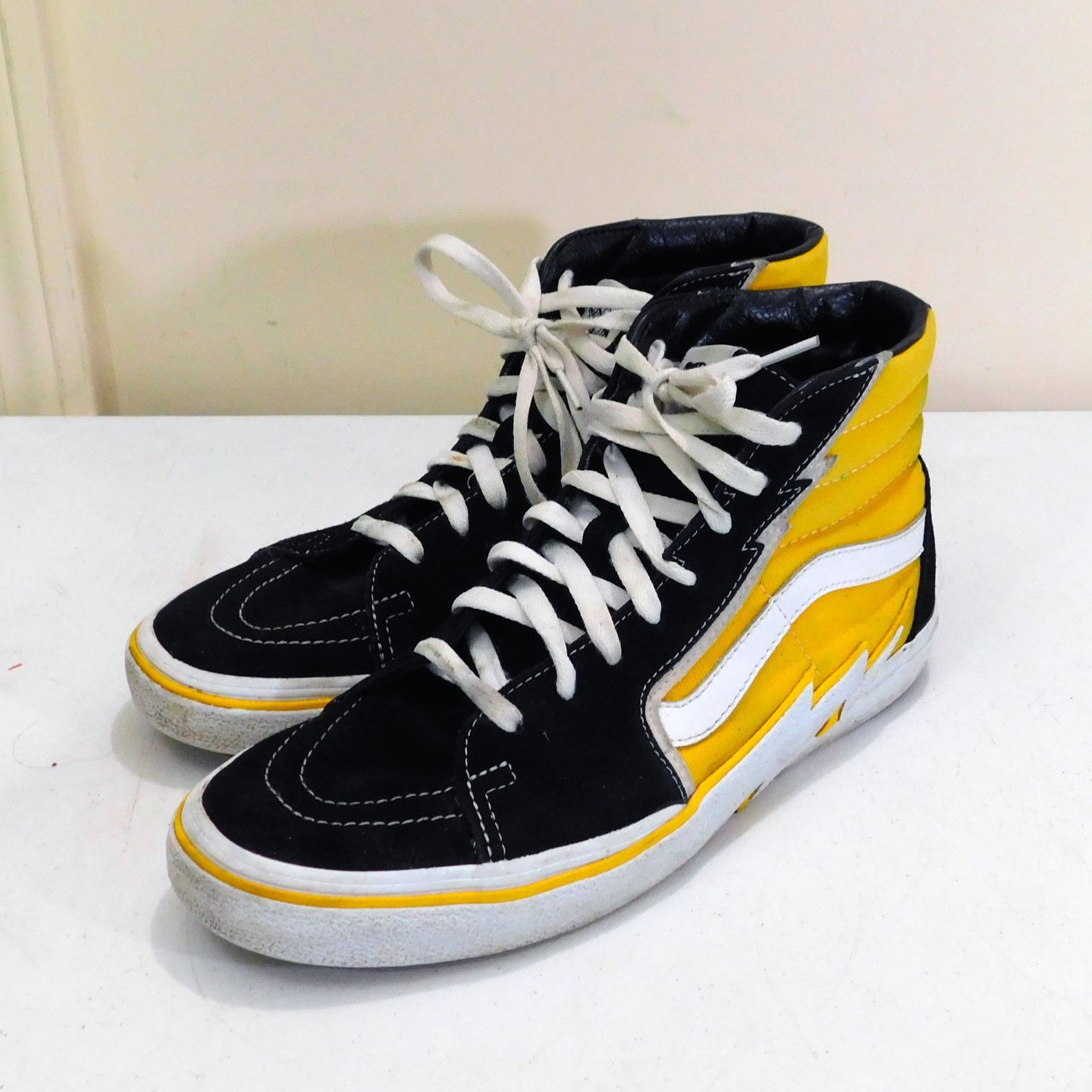 Vans Lightning Bolt Black Grailed