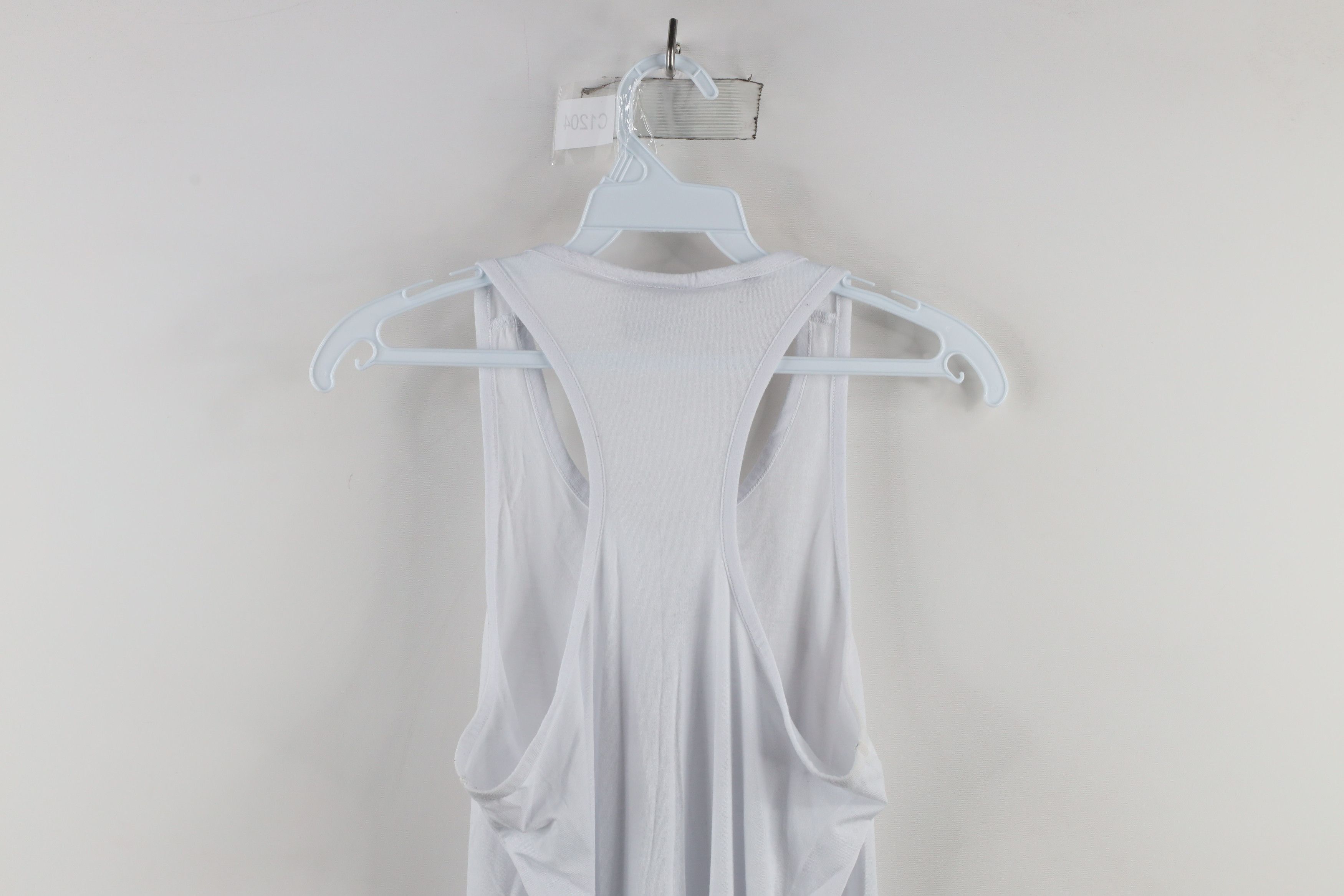 Gymshark × Vintage Gymshark Out Oversized Gym Training Tank Top T-Shirt White Size S / US 4 / IT 40 - 9 Thumbnail