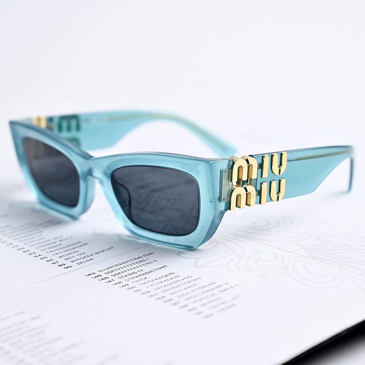 Miu Miu MIU MIU 0MU 09WS SUNGLASSES Size ONE SIZE - 2 Thumbnail