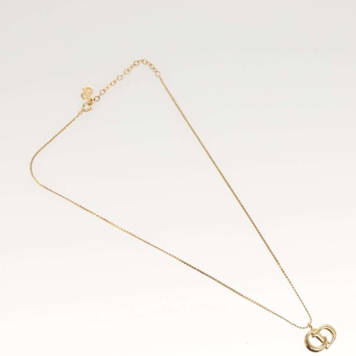 Dior Christian Dior CD Pendant Necklace Metal Size ONE SIZE - 1 Thumbnail