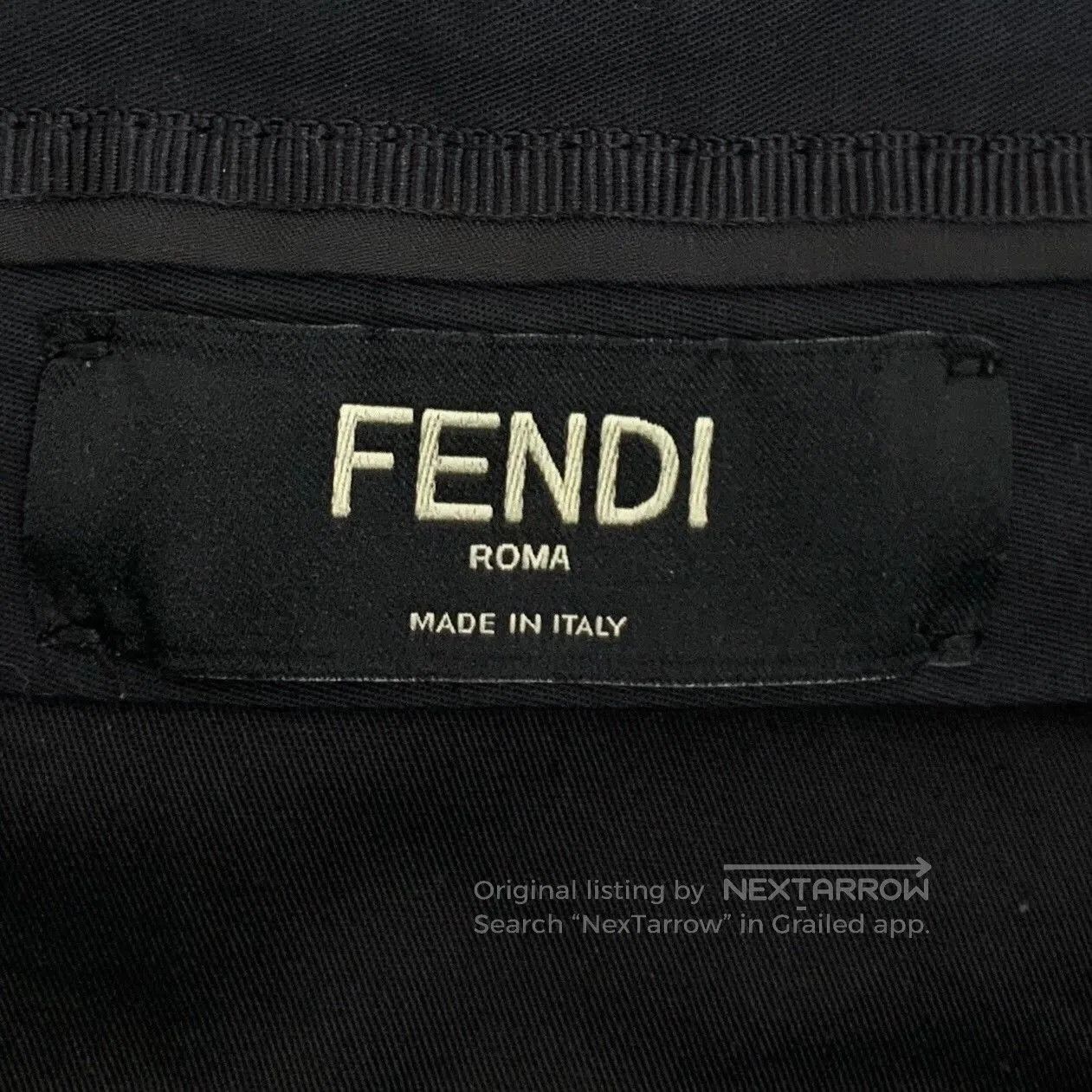 Fendi Fendi Deep Brown Double F Print Casual Shorts. Size US 30 / EU 46 - 5 Thumbnail