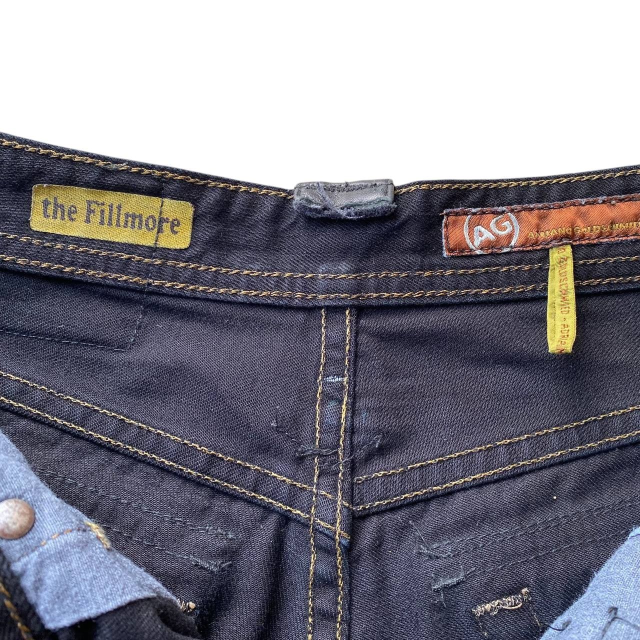 AG Adriano Goldschmied FLARE AG Adriano Goldschmied "The Fillmore" Leather Western Size US 29 - 7 Thumbnail