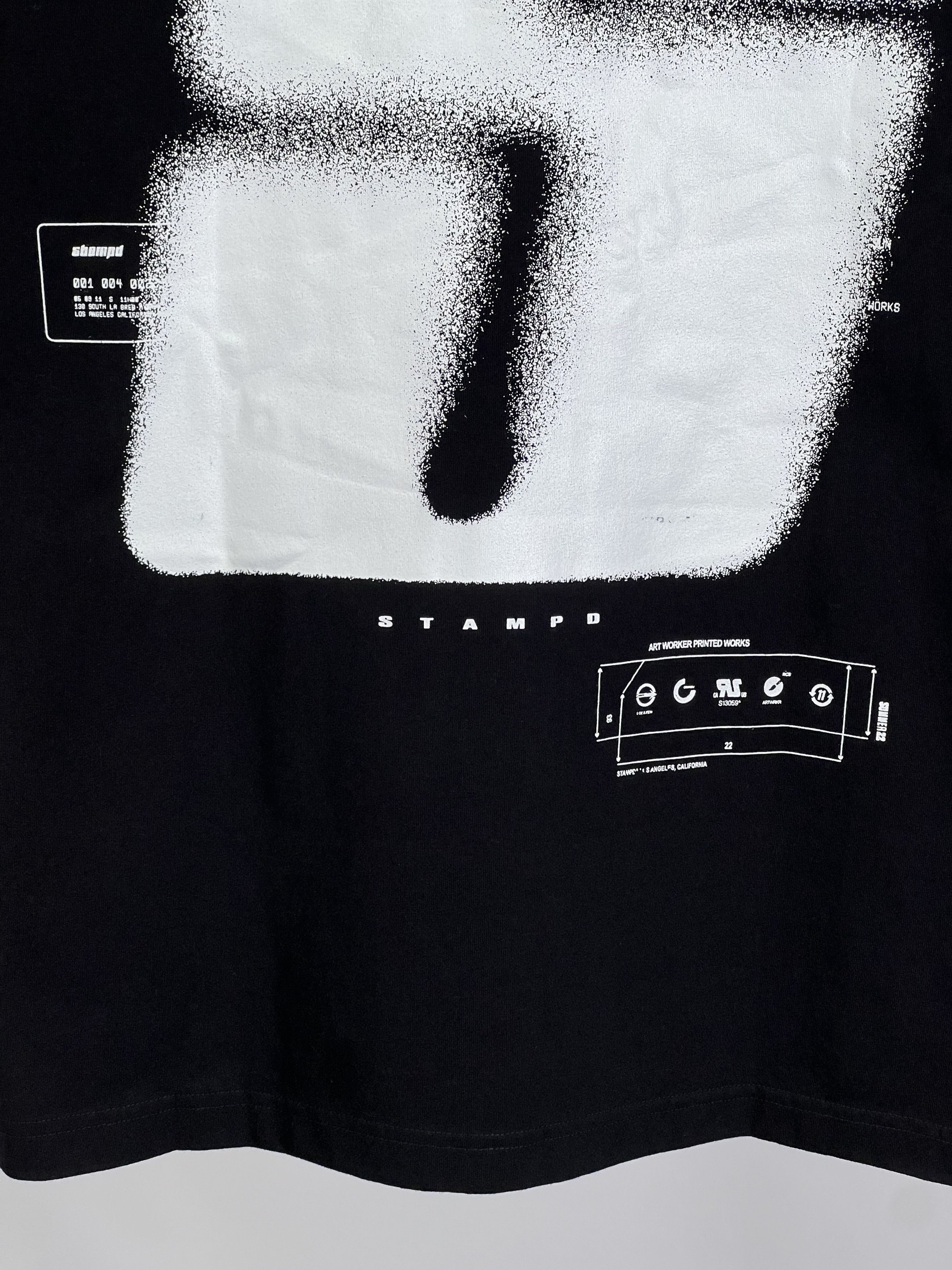 Stampd Brand New TRANSIT RELAXED TEE / BLK SS24 Size US M / EU 48-50 / 2 - 7 Thumbnail