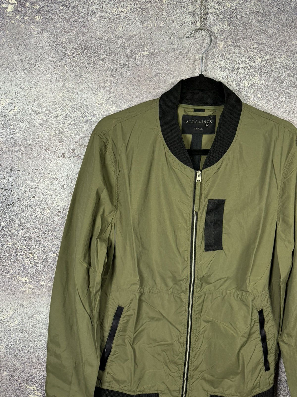 Allsaints Allsaints Sonne Bomber Nylon Men’s MJ017Q Light Jacket S sz Size US S / EU 44-46 / 1 - 3 Thumbnail