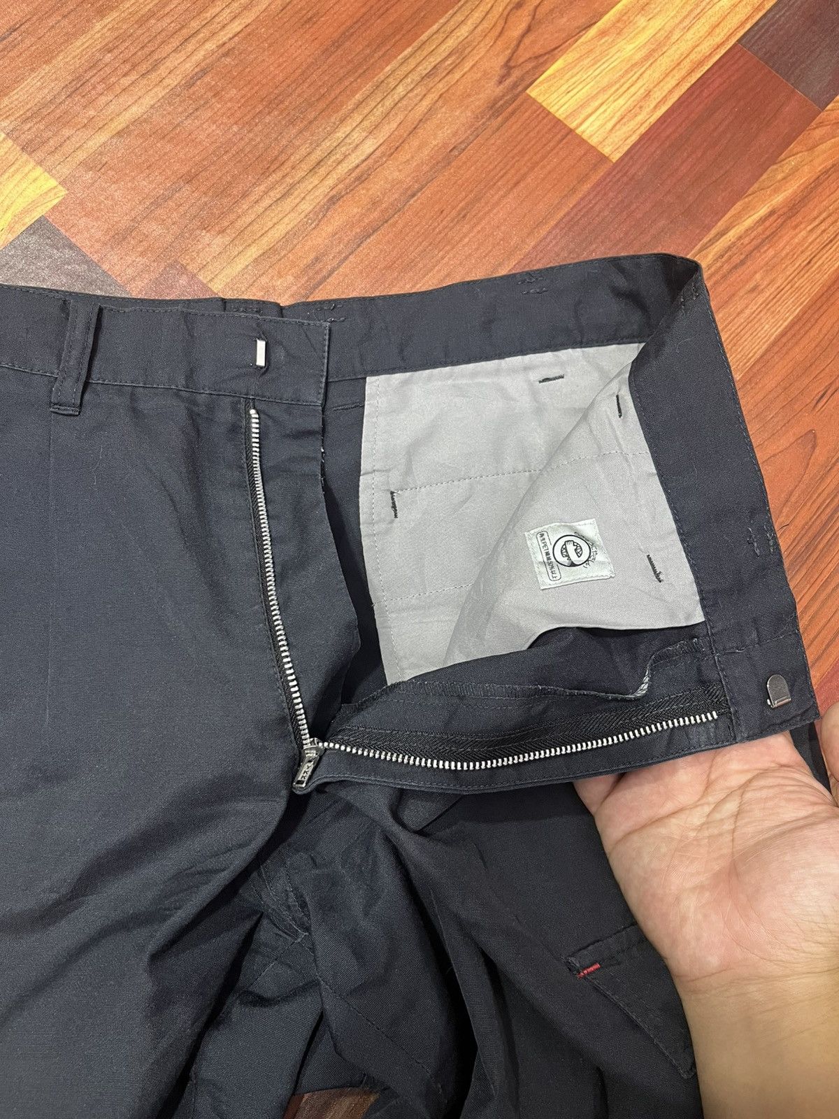 Kansai Yamamoto Kansai Uniform Cargo Pants Black Tactical Work Size US 30 / EU 46 - 6 Thumbnail