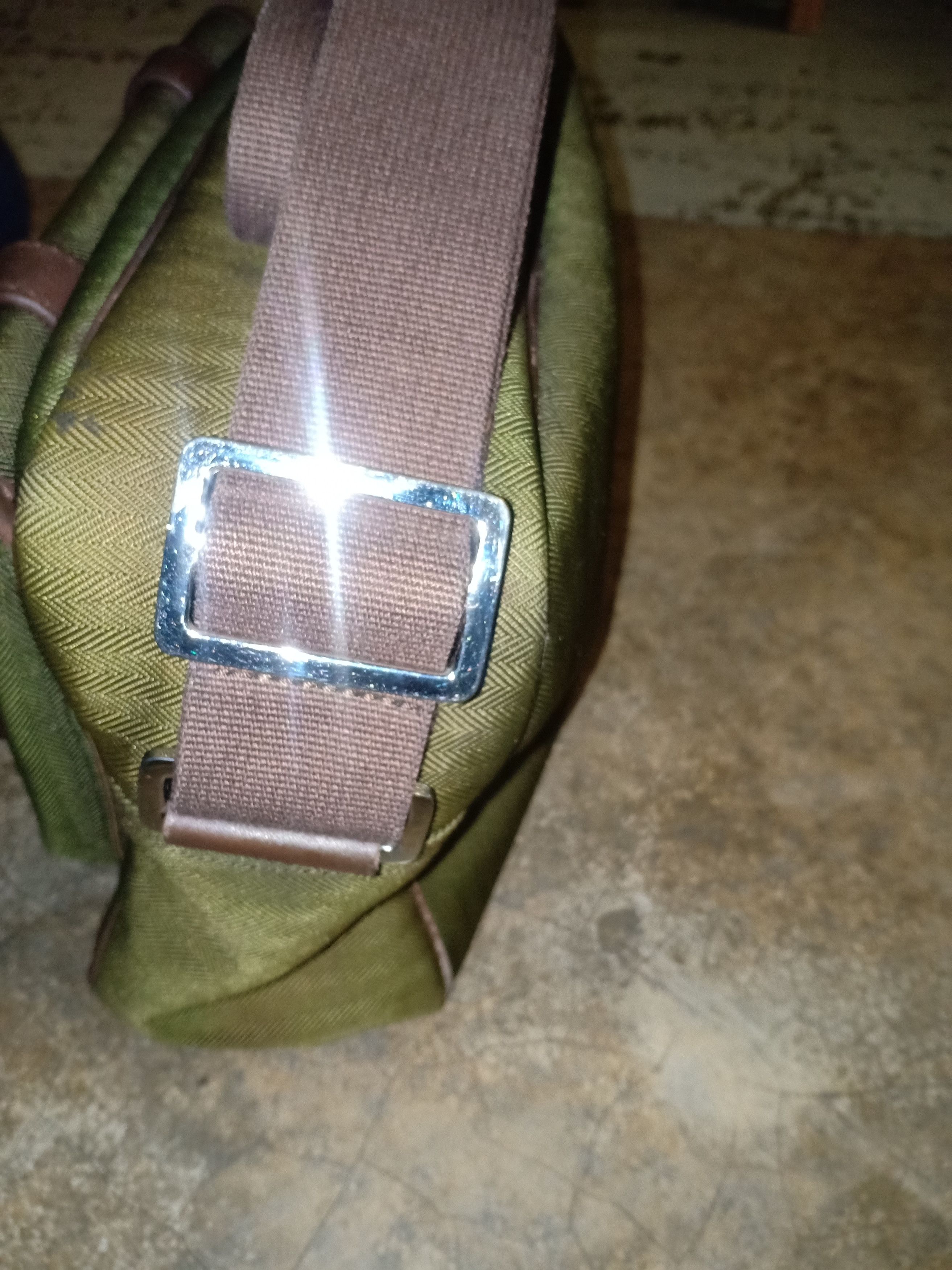 Hermes Original Hermes Steve Limited Edition Nylon Olive Green Size ONE SIZE - 20 Thumbnail