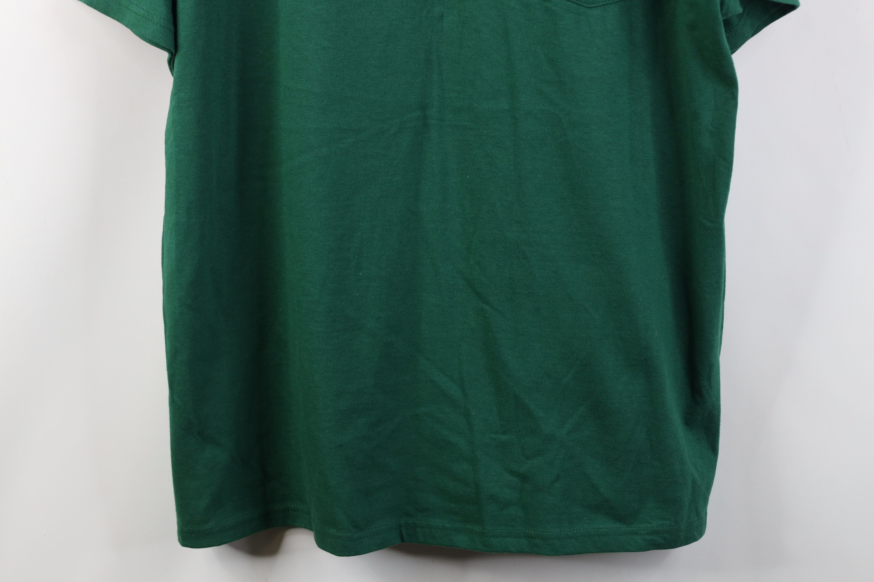 Hanes Deadstock Vintage Y2K Hanes Beefy T-Shirt Hunter Green Size US XL / EU 56 / 4 - 3 Thumbnail