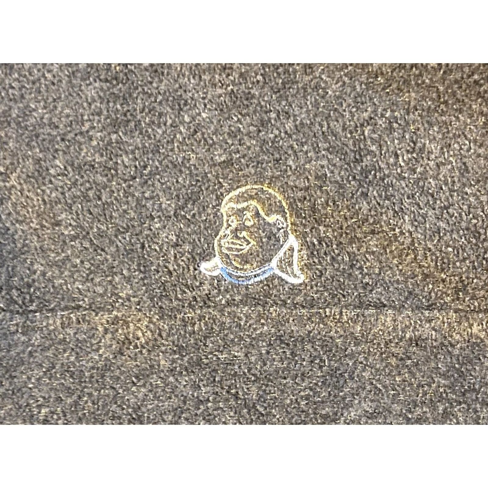 Fubu VINTAGE FUBU Pullover Mens XL Gray Platinum Embroidered Fat Albert Zip Fleece Men Grey 90s Size US XL / EU 56 / 4 - 3 Thumbnail