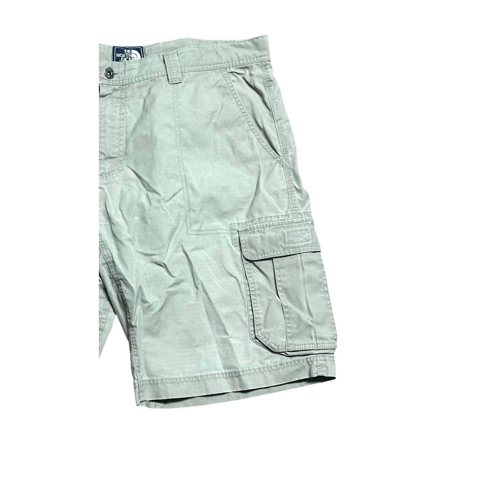 The North Face The North Face Cargo Shorts Men 40 Khaki Beige Outdoor Hiking Camping Regular Inseam 11in Zip Pockets Lightweight Size US 40 / EU 56 - 3 Thumbnail