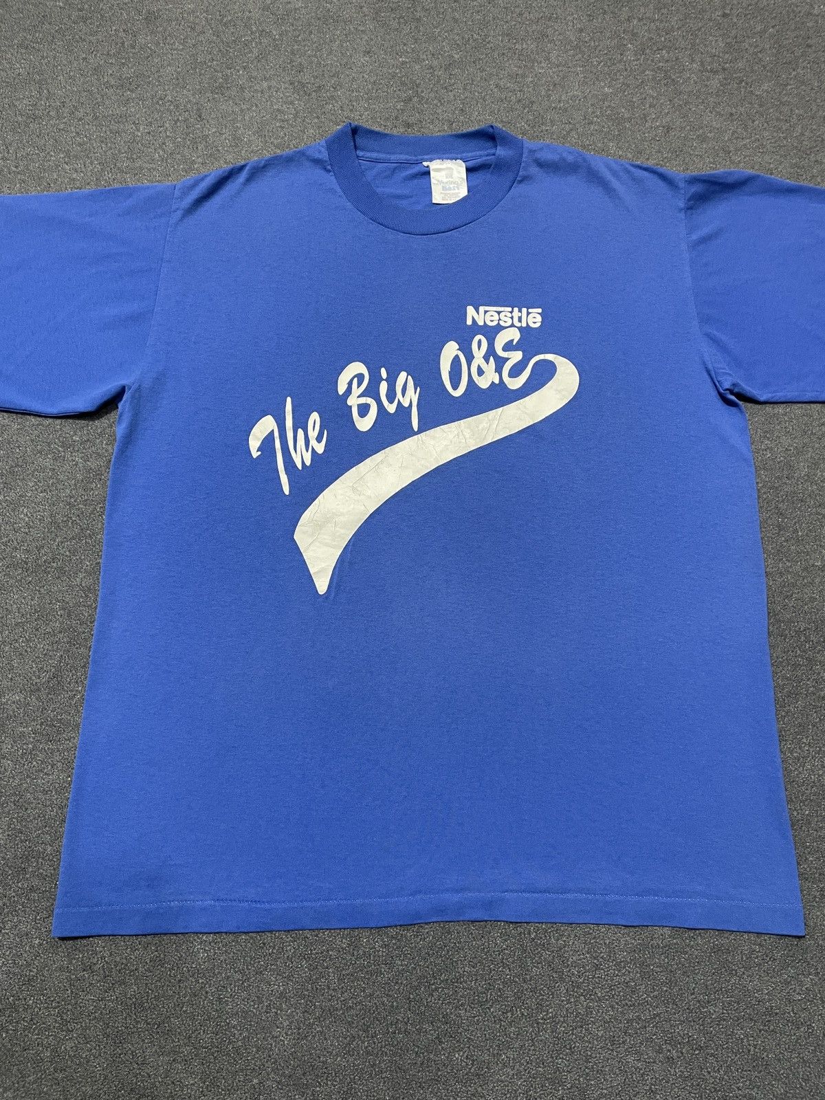 Vintage Vintage T-shirt 1990s Company Nestle Promo The Big & O Size US XL / EU 56 / 4 - 1 Thumbnail