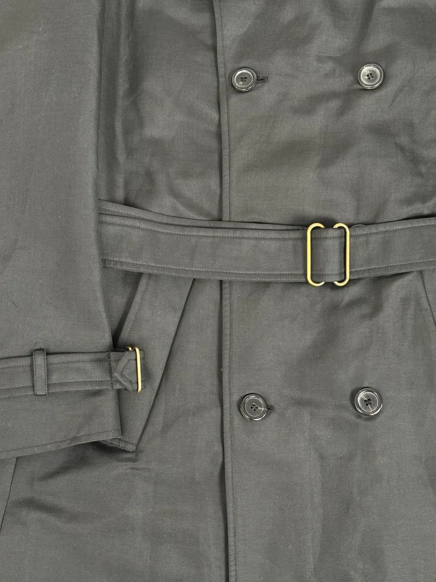 Saint Laurent Paris AW2007 Yves Saint Laurent Black Classy Trench Coat Size US M / EU 48-50 / 2 - 7 Thumbnail