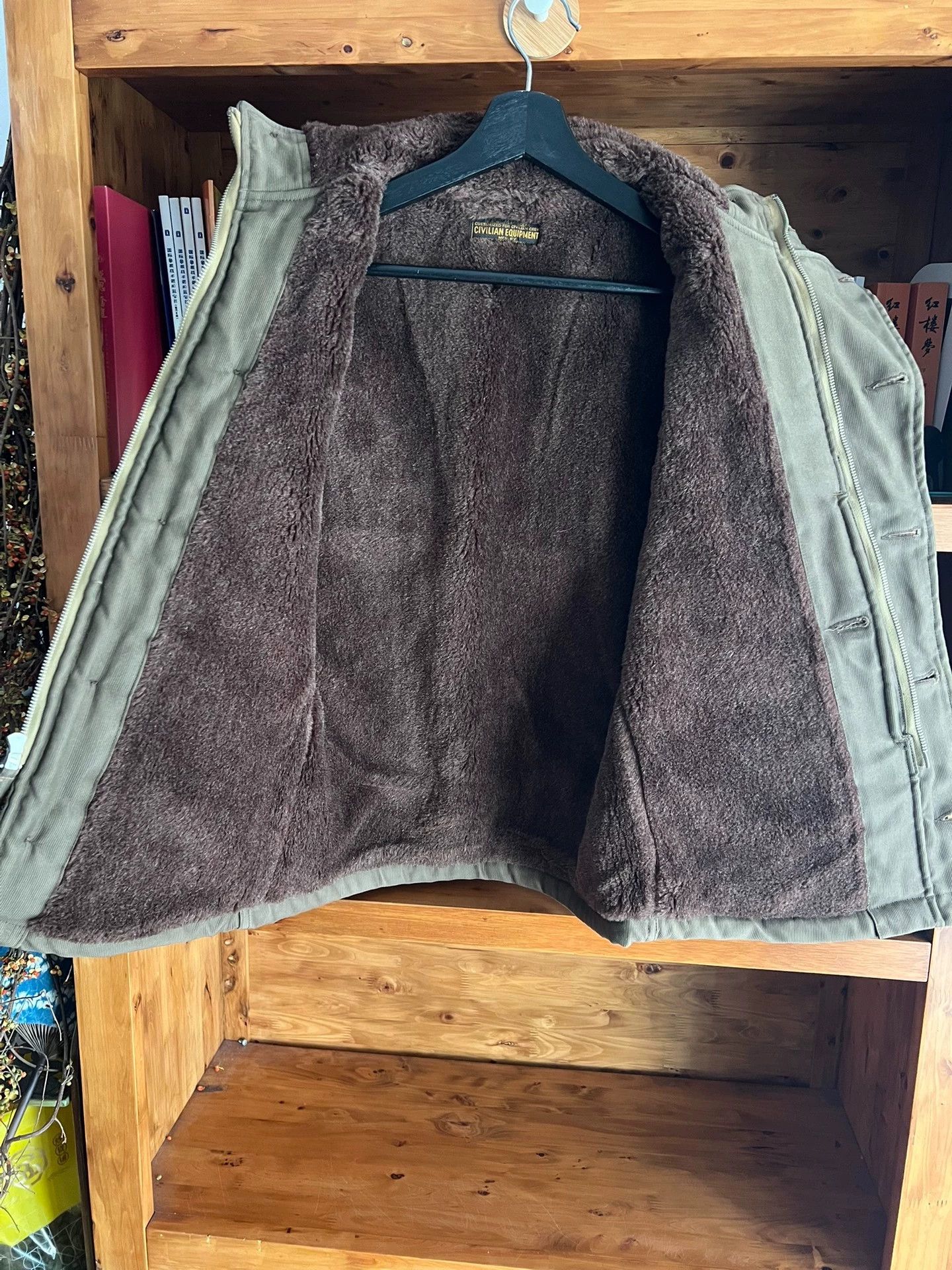 Freewheelers Freewheelers N-1 Alpaca Olive Work Vest 36 Size US XXS / EU 40 - 8 Thumbnail