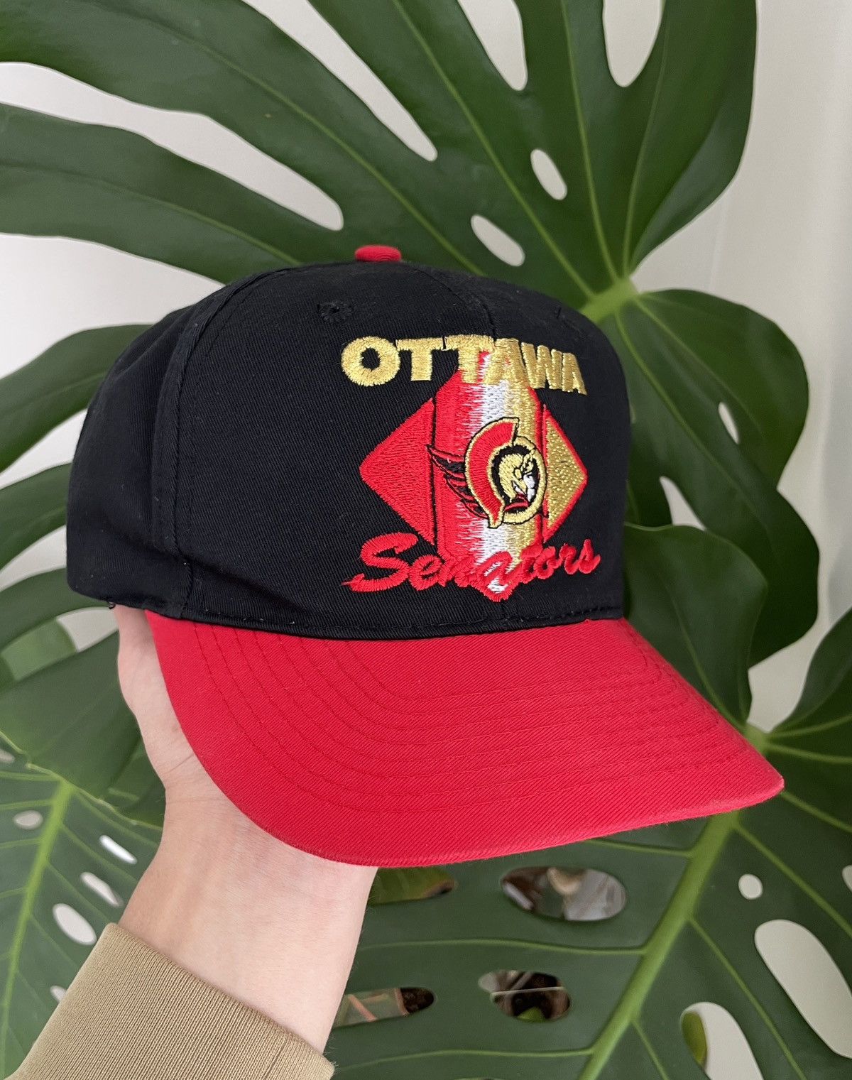 Ccm × NHL × Vintage 🇨🇦 Vintage Ottawa Senators CCM NHL Hat Cap Snapback Hockey Size ONE SIZE - 1 Thumbnail
