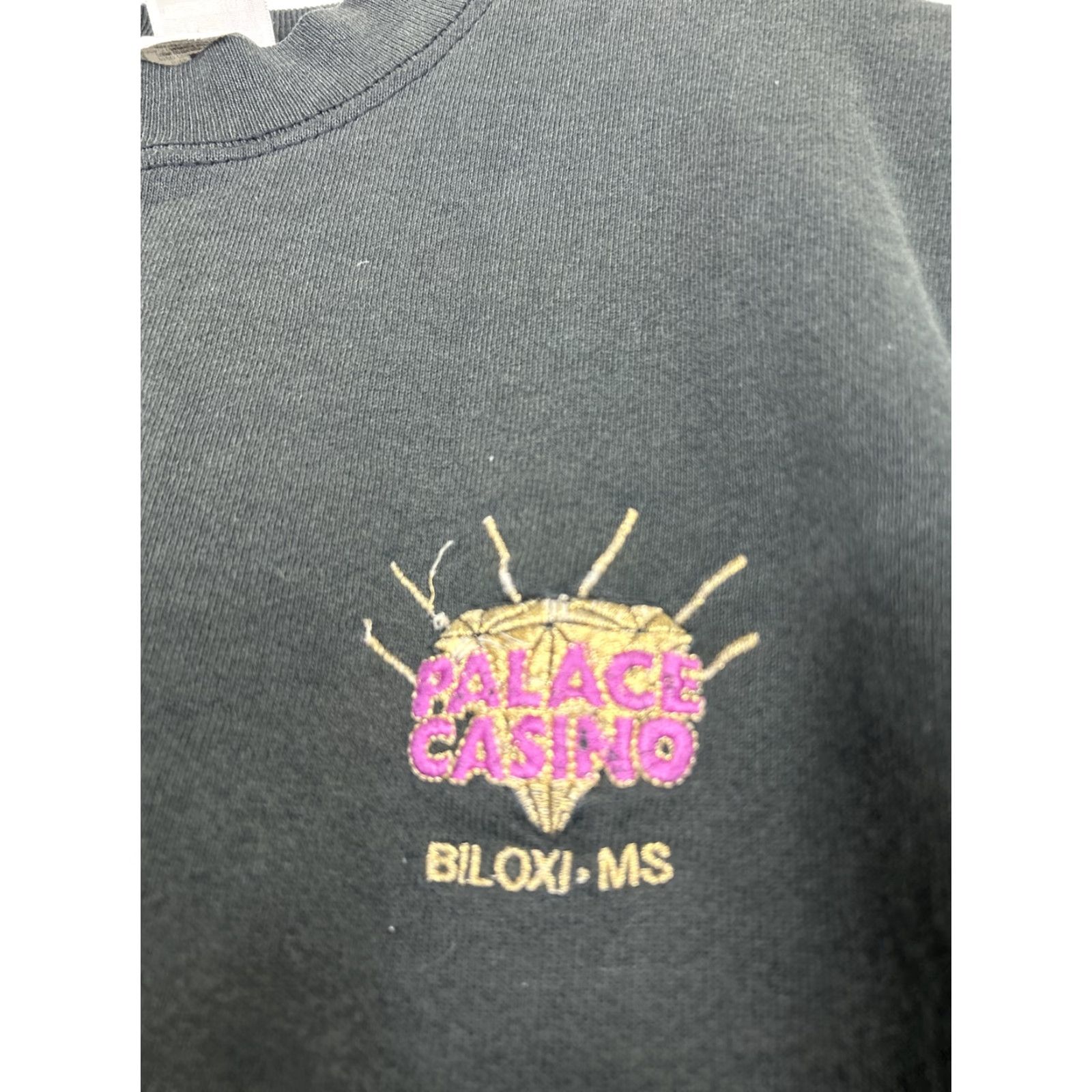 Fruit Of The Loom VINTAGE Fruit of the Loom Sweater Men L Crew Neck Pullover Cotton Black Dusty/Biloxi Size US L / EU 52-54 / 3 - 3 Thumbnail