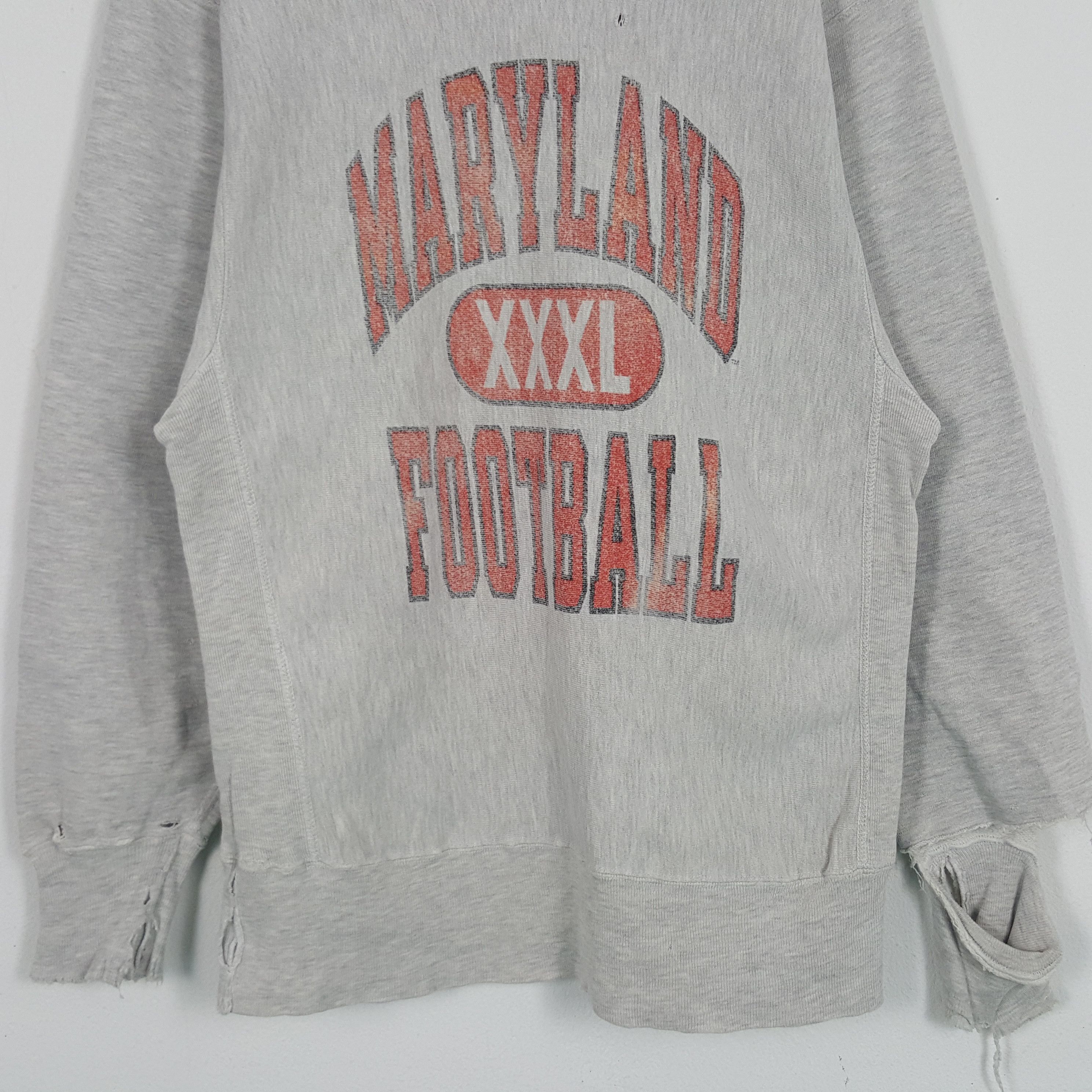 Champion × NFL × Vintage Vintage Champion Maryland XXXL Football Team Sweatshirt Size US S / EU 44-46 / 1 - 2 Thumbnail