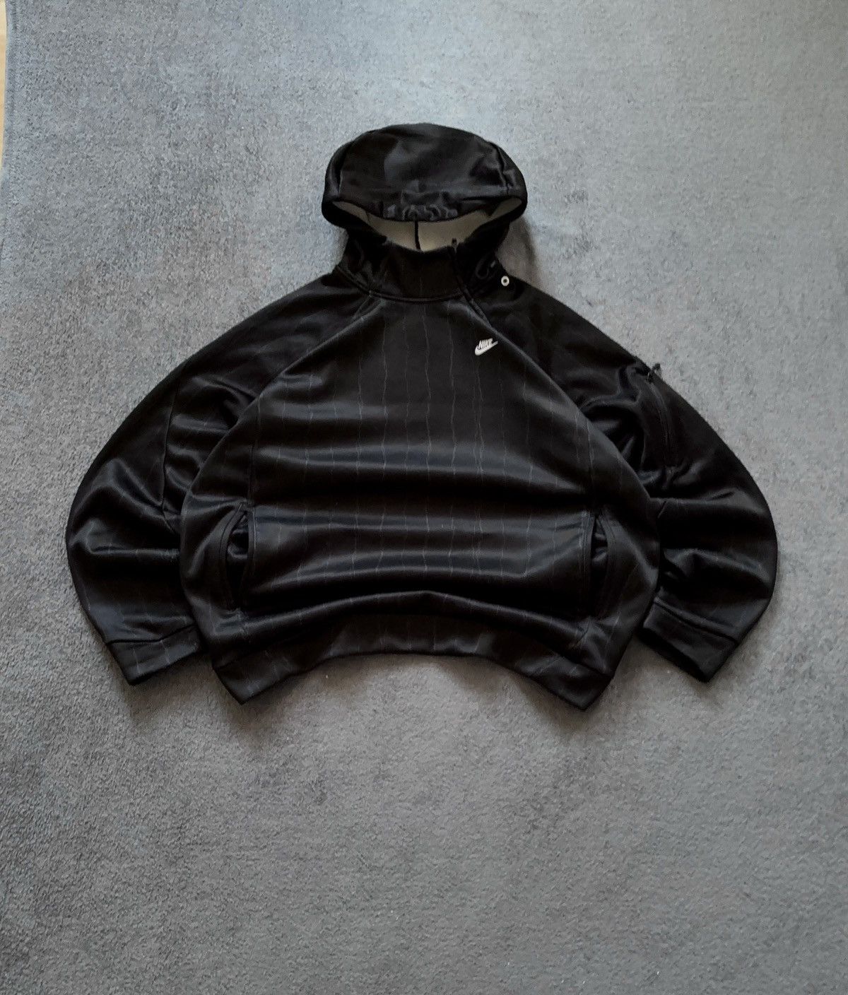 Nike 00s Nike Vintage Oversized Retro Y2K Sport Hoodie Rare Size US XL / EU 56 / 4 - 1 Thumbnail