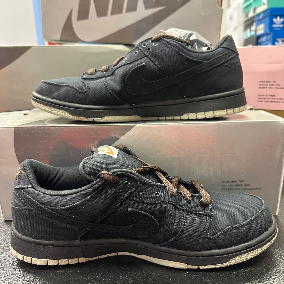 Nike Size 10.5 - Nike Dunk Pro SB Low Carhartt 304292-004 Size US 10.5 / EU 43-44 - 2 Thumbnail