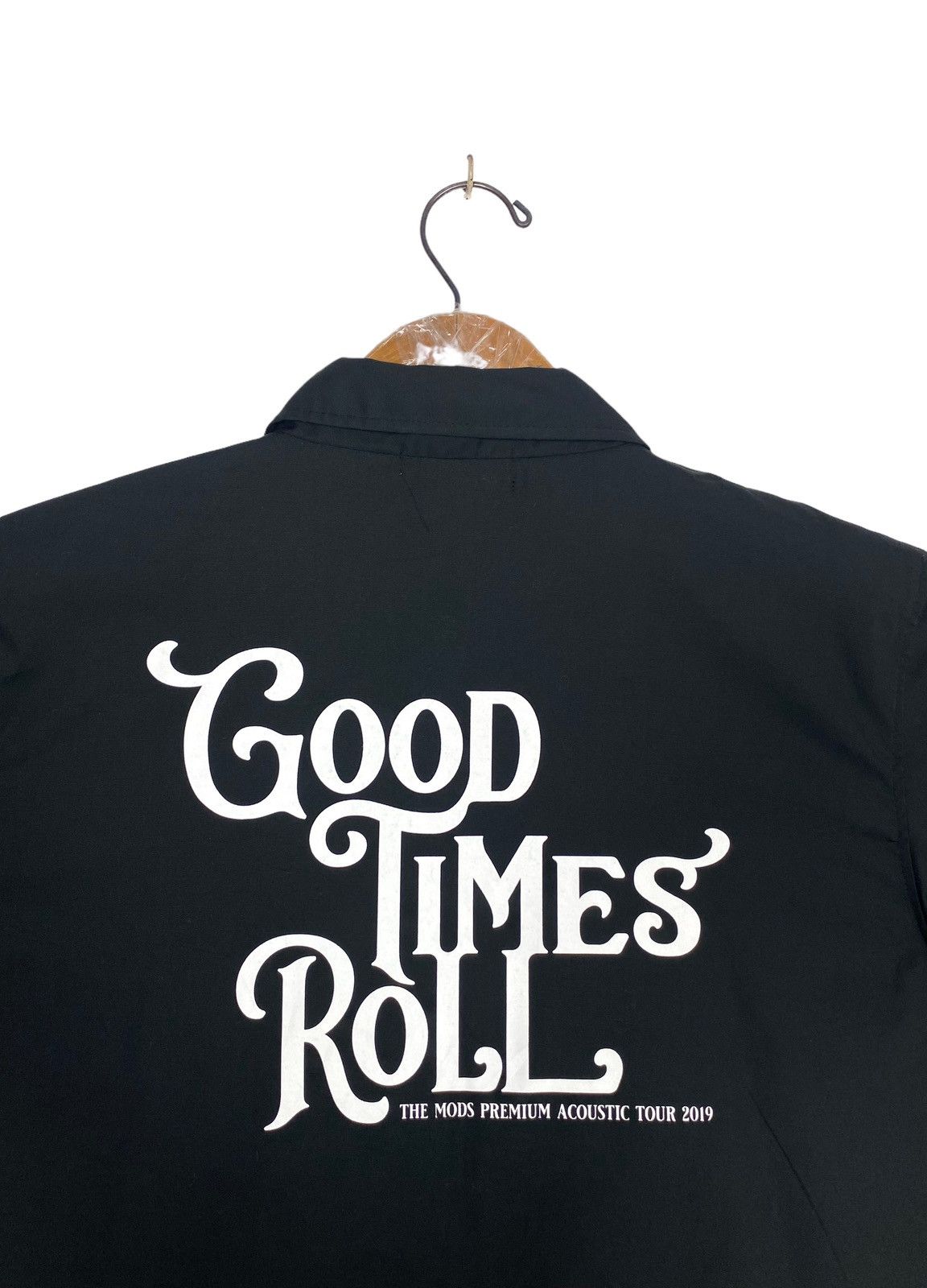 Vintage The Mods Good Times Roll Acoustic Tour 2019 Coach Jacket Size US M / EU 48-50 / 2 - 2 Thumbnail