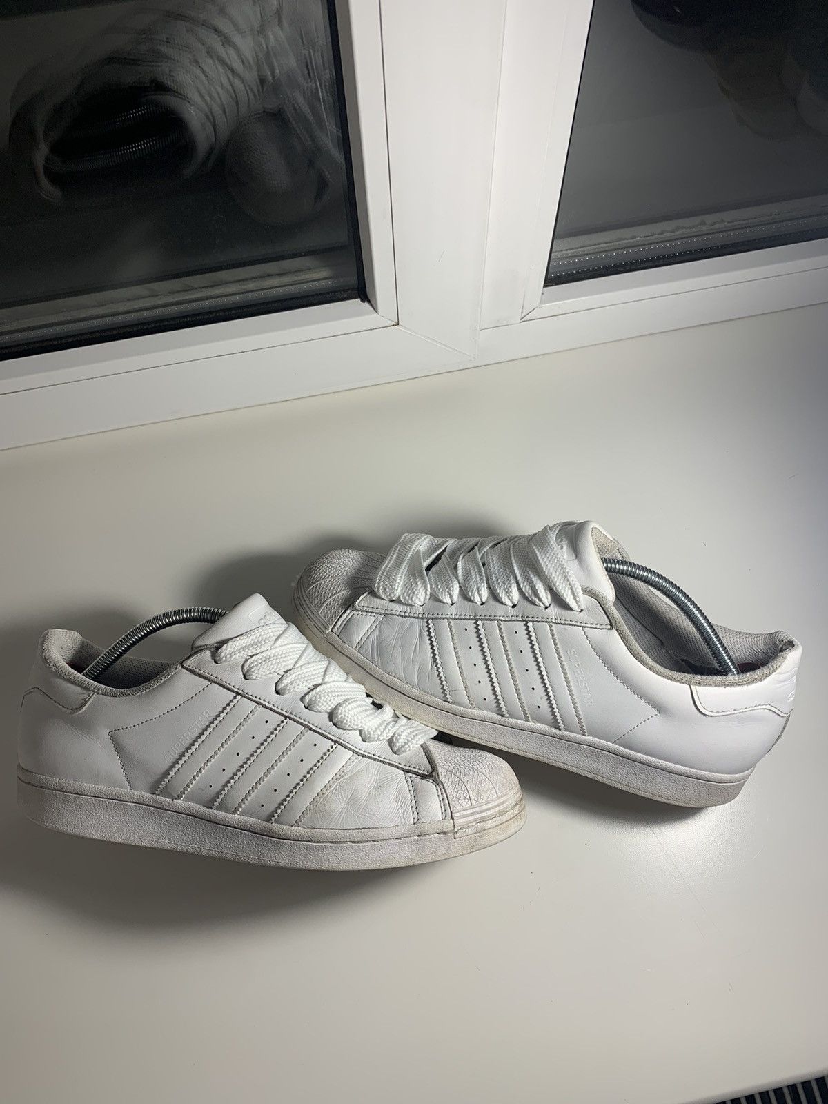 Adidas × Vintage Vintage Shoes Adidas (superstar) Size US 8.5 / EU 41-42 - 2 Thumbnail