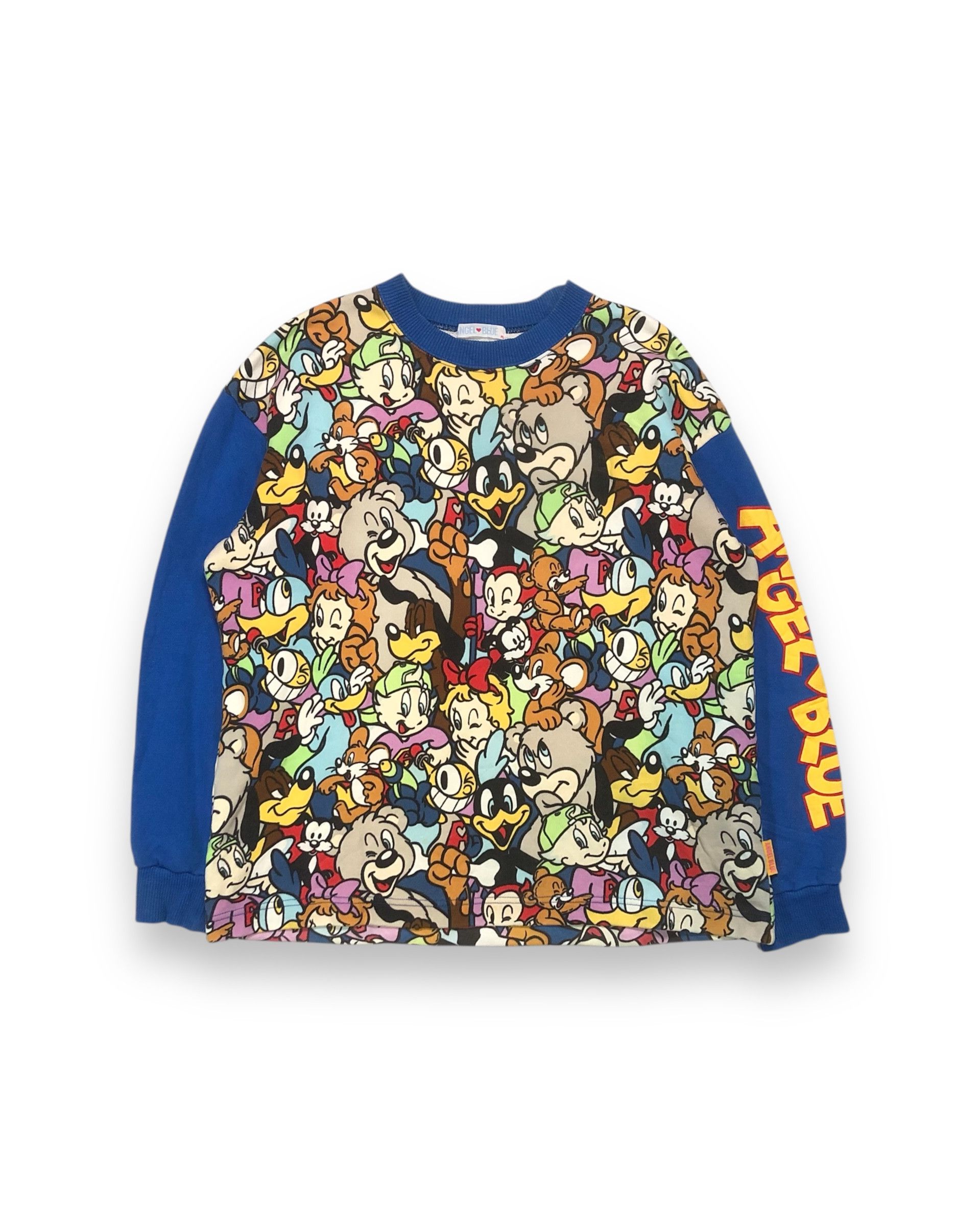Angel Blue 00s Angel Blue 'Cartoon Character' Sweatshirts Size M / US 6-8 / IT 42-44 - 1 Thumbnail