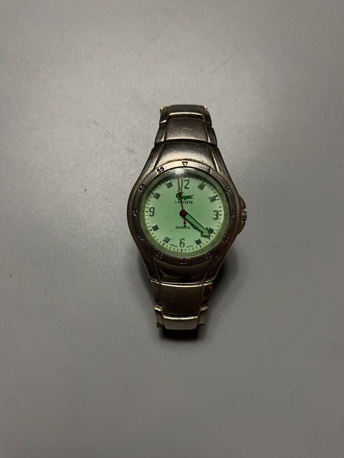 Lacoste × Vintage 🔥 Lacoste VTG metal watch y2k Size ONE SIZE - 2 Thumbnail